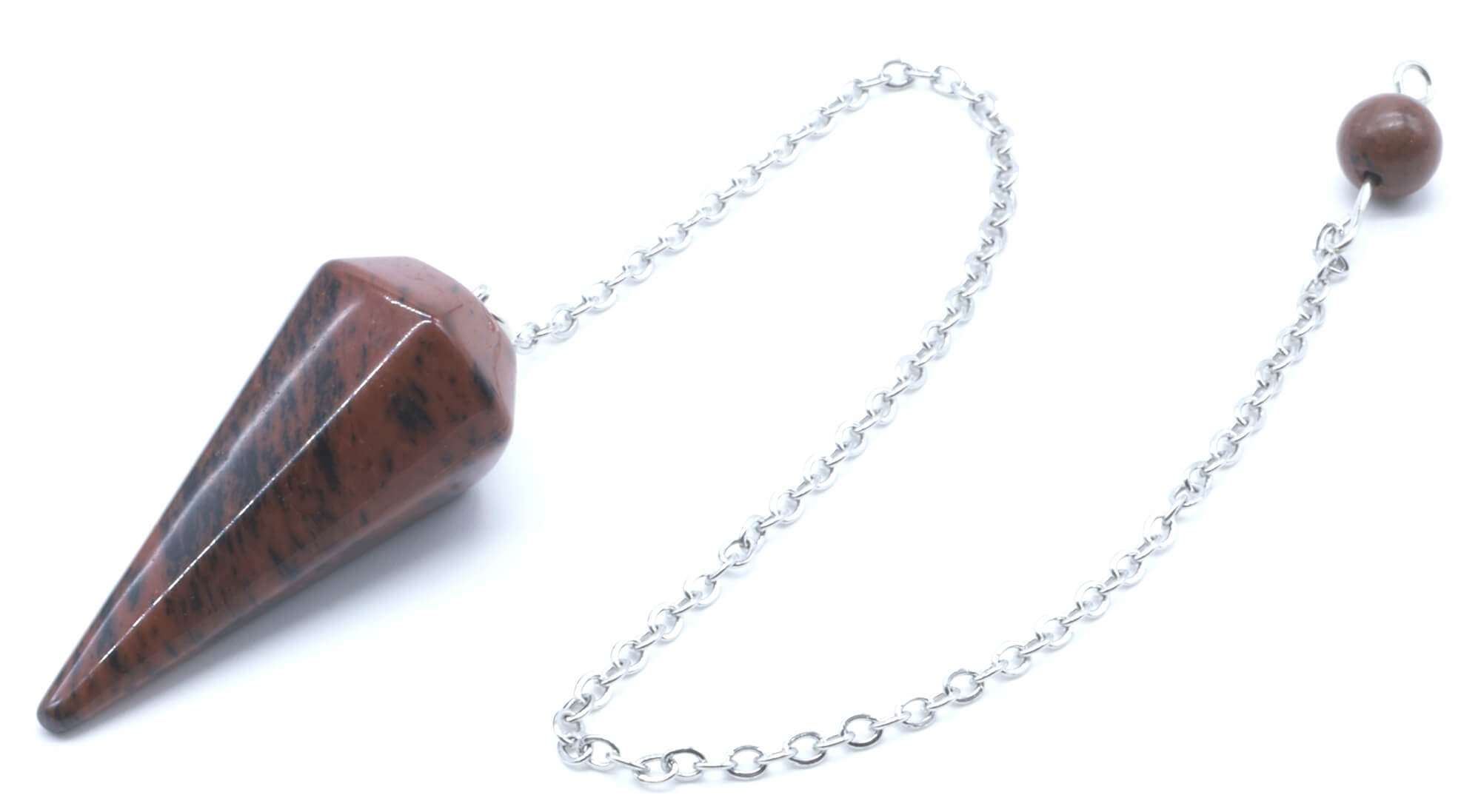 Pendule conique Obsidienne Mahogany 3.5cm