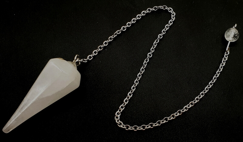 Pendule conique Cristal de Roche 3.5cm