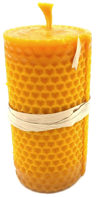 Bougie Cire d'Abeille 10x5cm