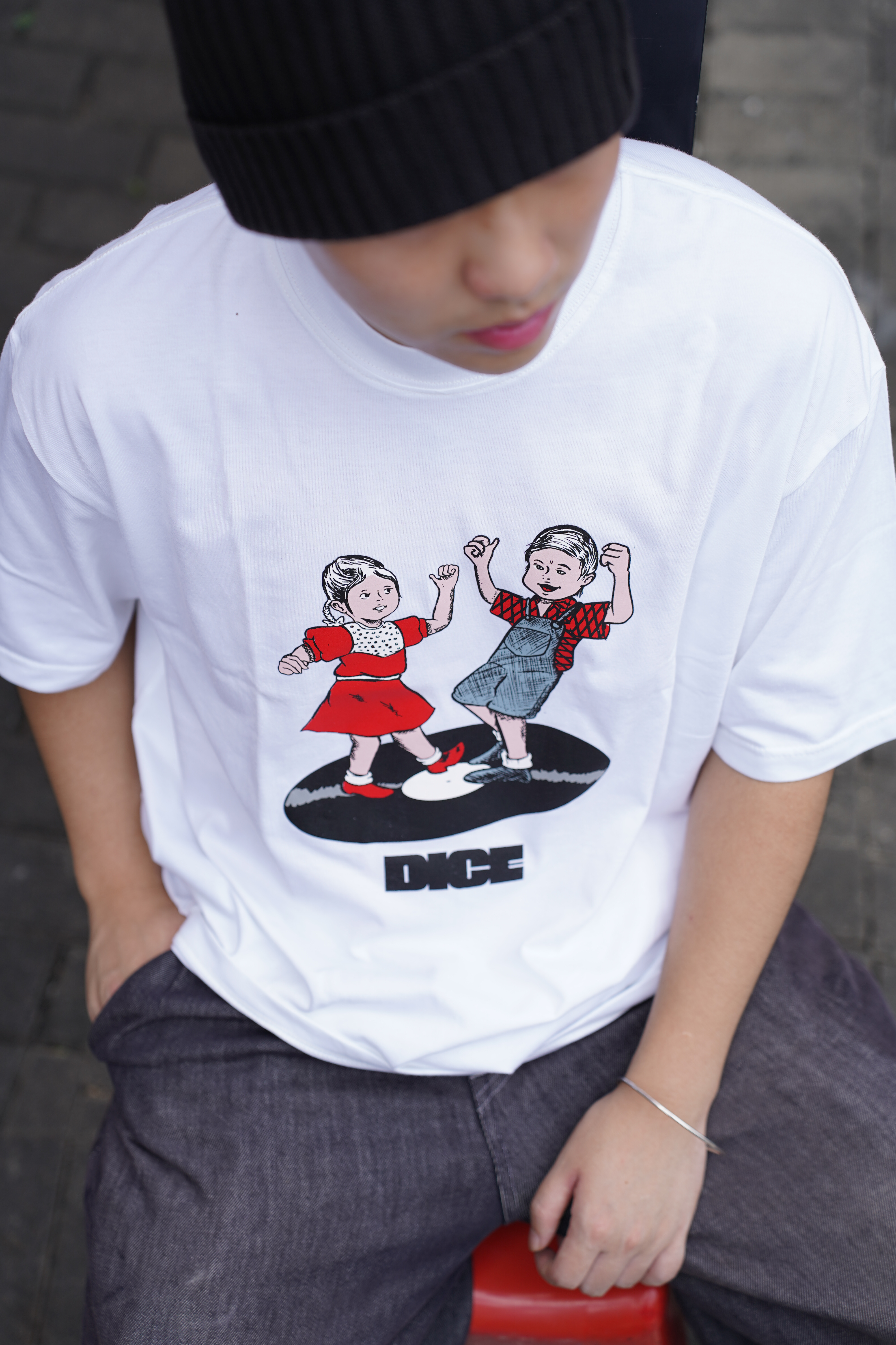  LITTLE DANCER WHITE TSHIRT