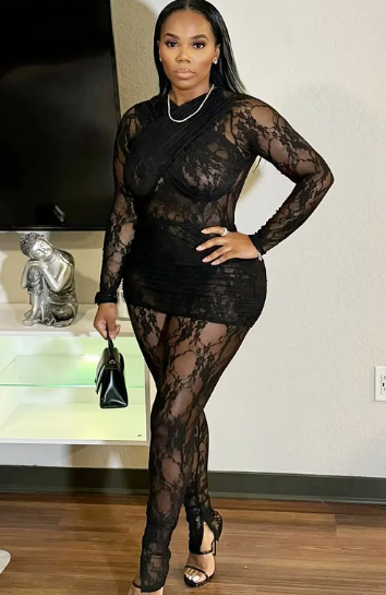 Black Lace Bodysuit