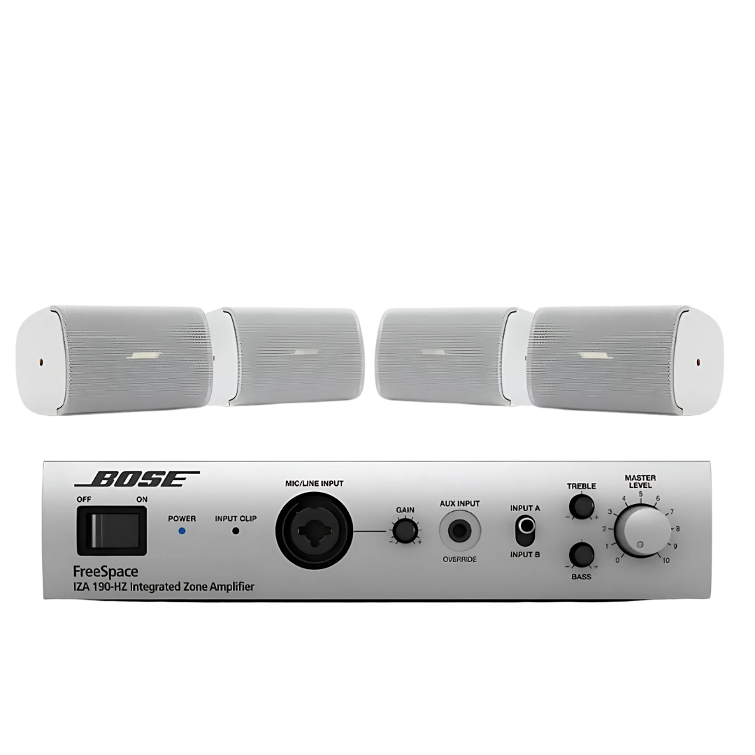 Bose Kit de 4 Altavoces de Pared + Amplificador