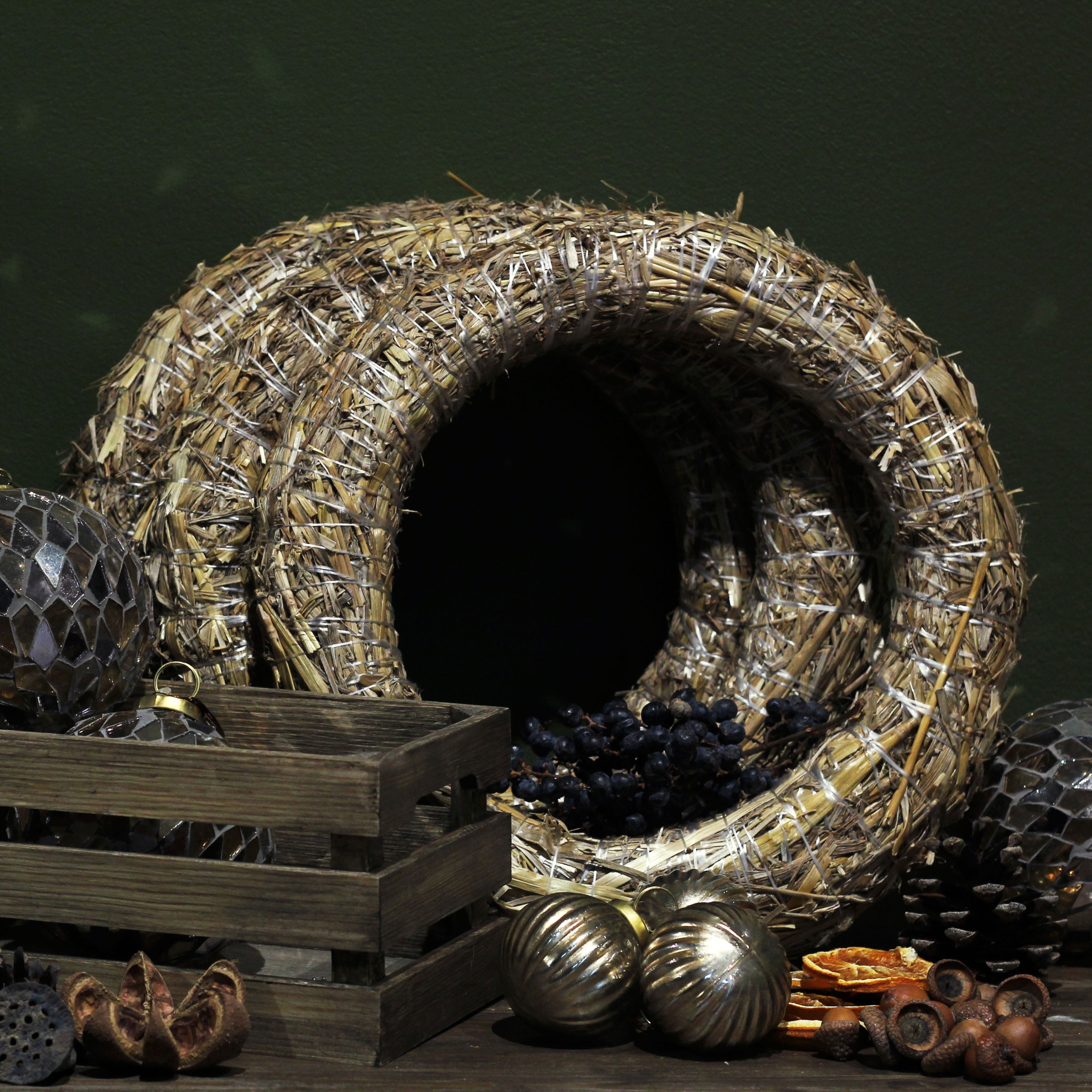 Kalėdinių vainikų dirbtuvėlės