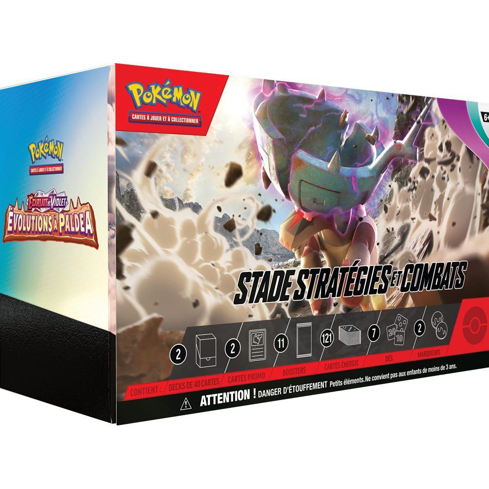 Stade Stratégies et Combats - Évolutions à Paldea 11 BOOSTERS
