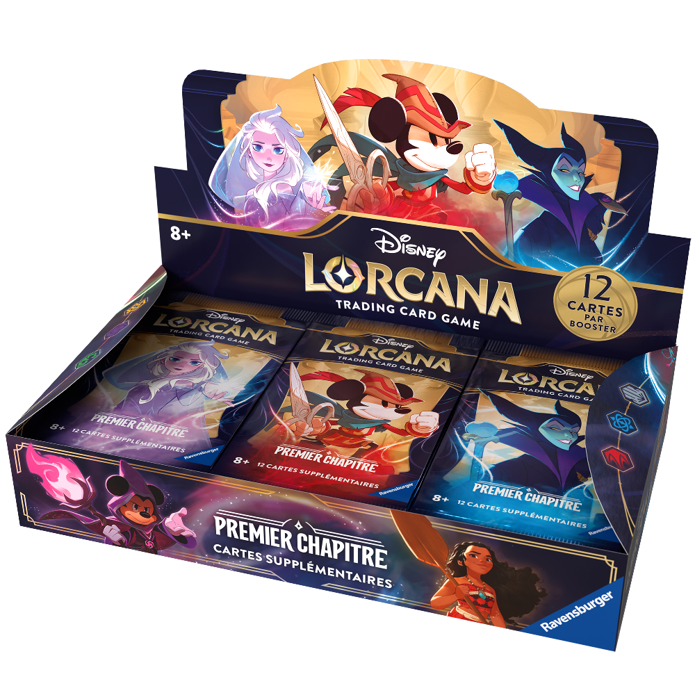 Display de Boosters - Disney Lorcana Premier Chapitre