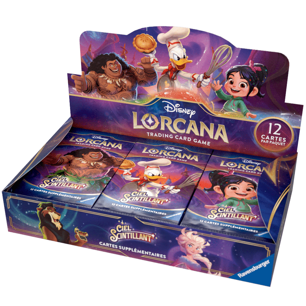 Display de Boosters - Disney Lorcana Ciel Scintillant