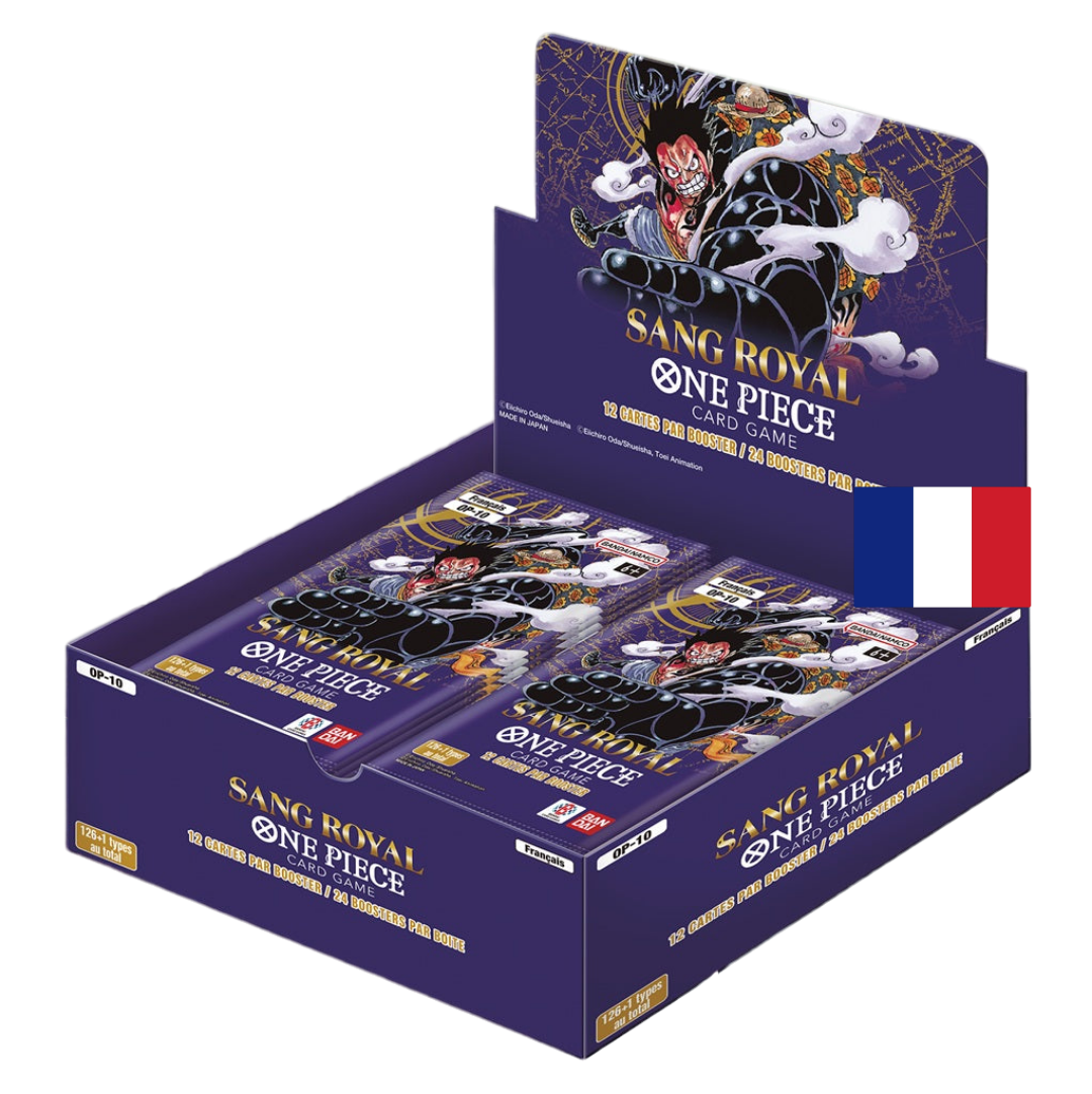 Display 24 Boosters One Piece OP10  Sang Royal FR