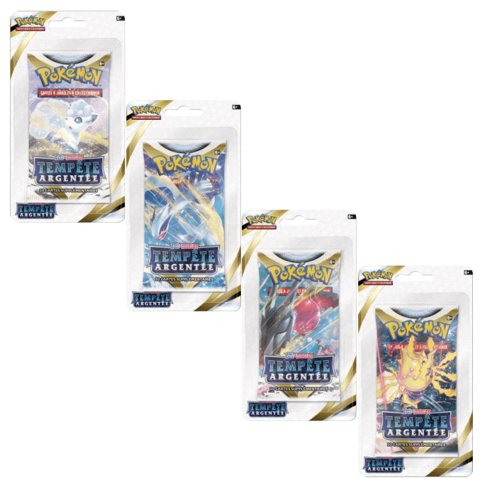 Blister Pokémon Tempête Argentée