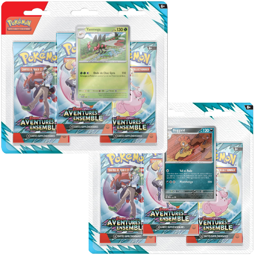 Tripack Aventures Ensemble