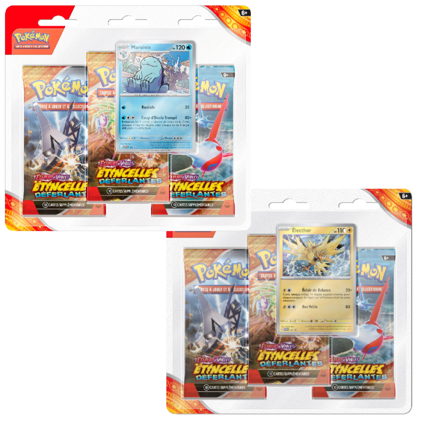 Tripack Étincelles Déferlantes