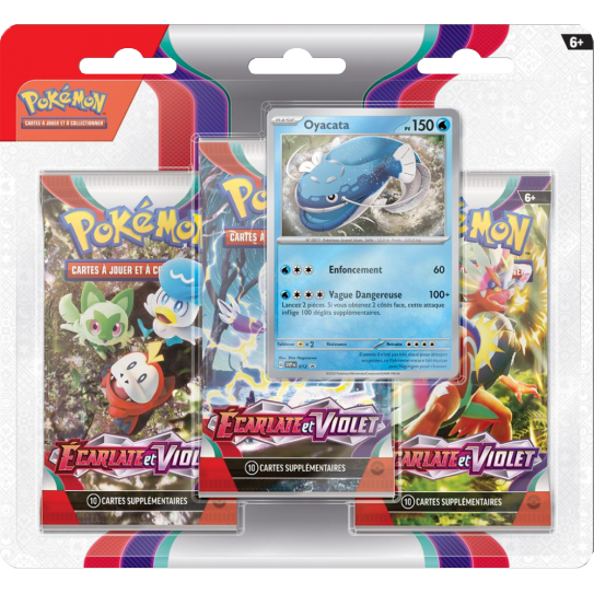 Tripack Écarlate et Violet