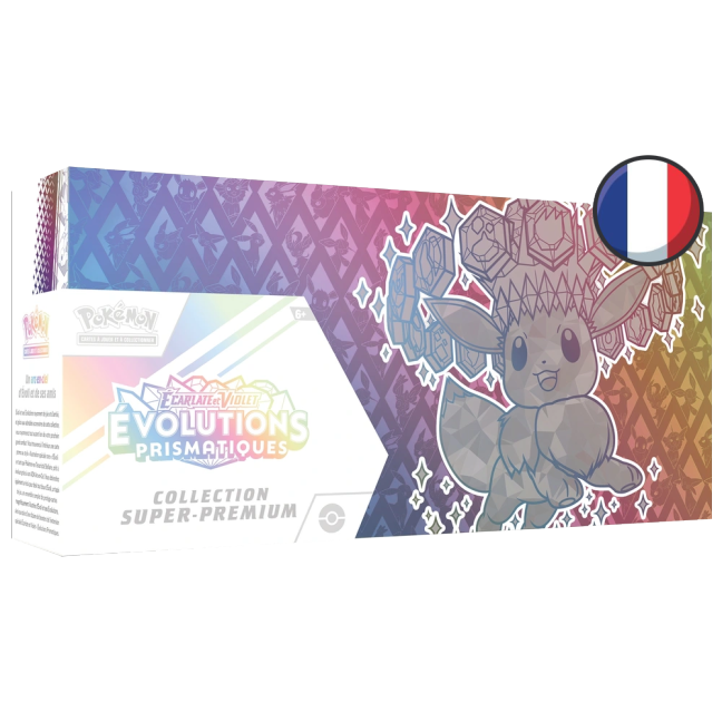 Collection super-premium Pokémon Evolutions Prismatiques