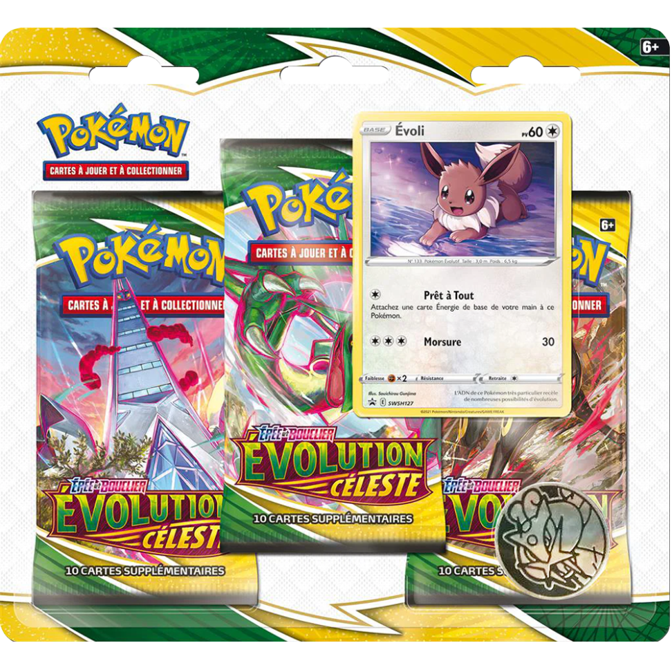Tripack Pokémon Évolution Céleste