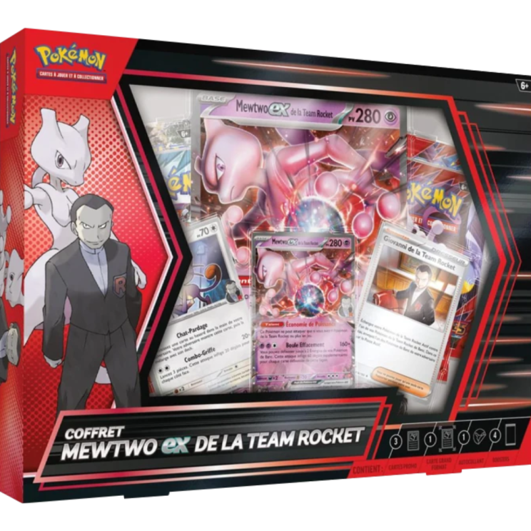 Coffret Mewtwo ex de la Team Rocket