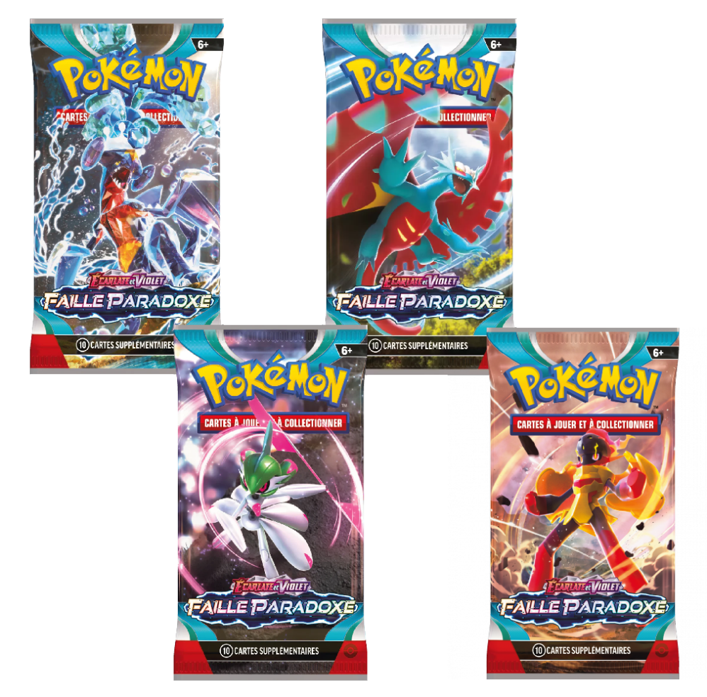 Booster Pokémon Écarlate et Violet – Faille Paradoxe