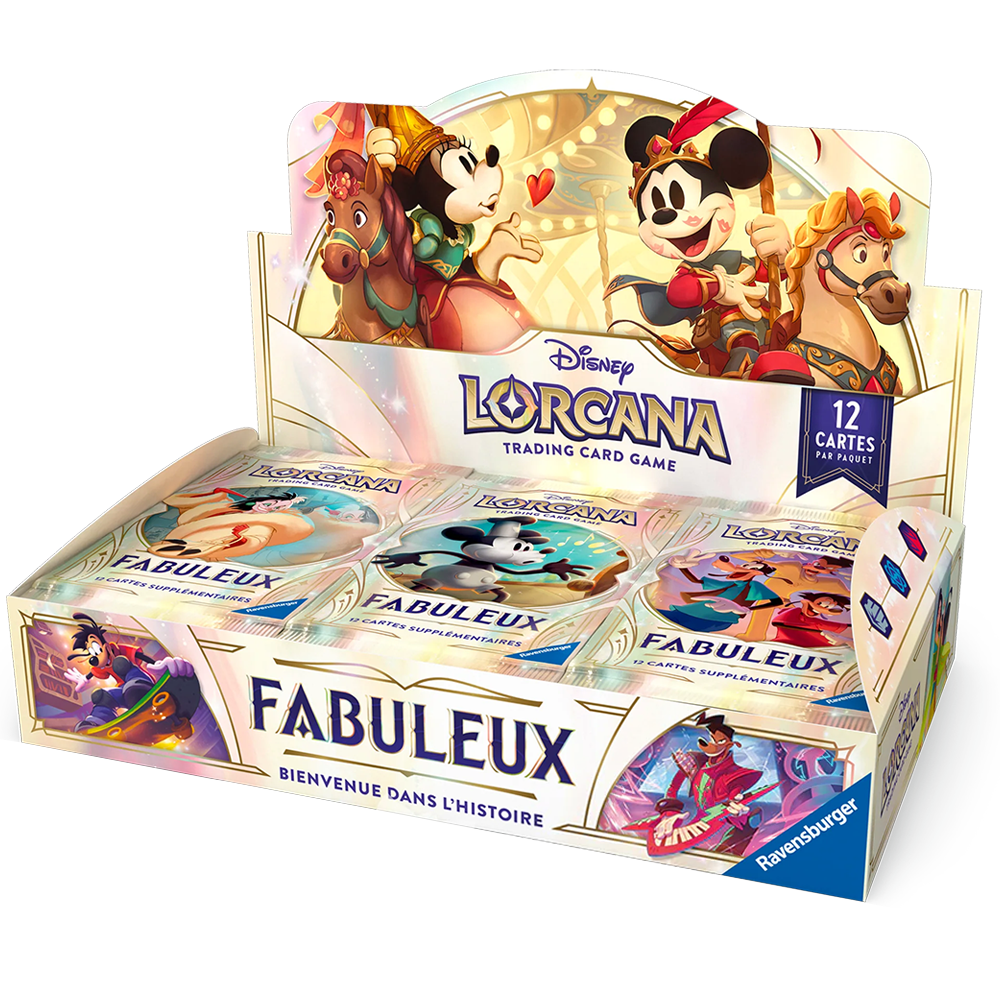 Display de Boosters - Disney Lorcana Fabuleux