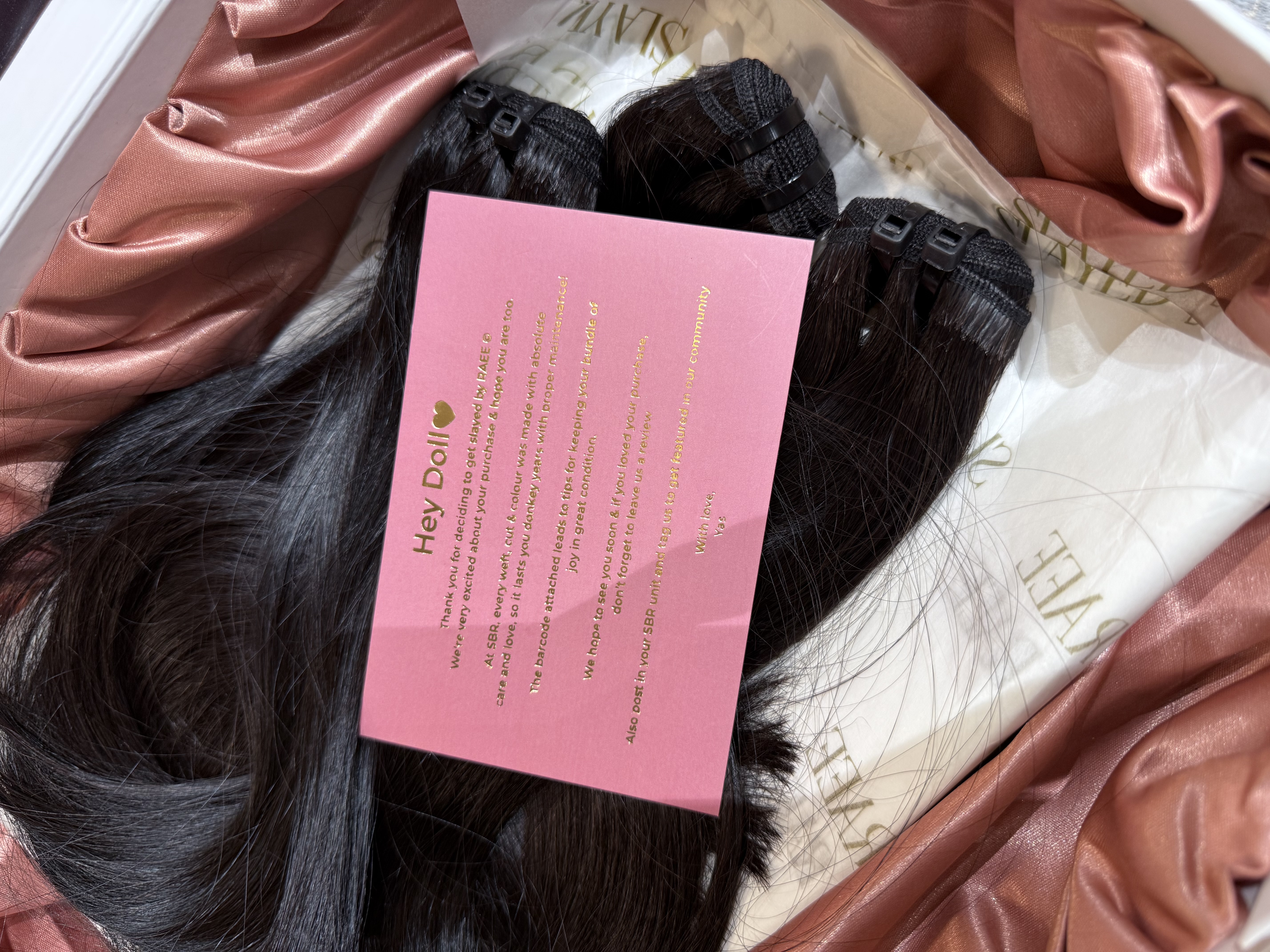 Sew-in bundle and closure deal