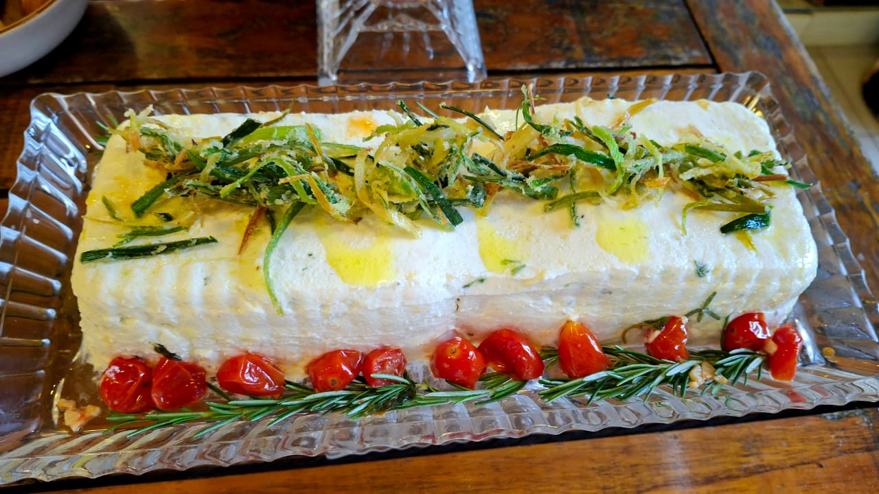 Terrine de alho poró