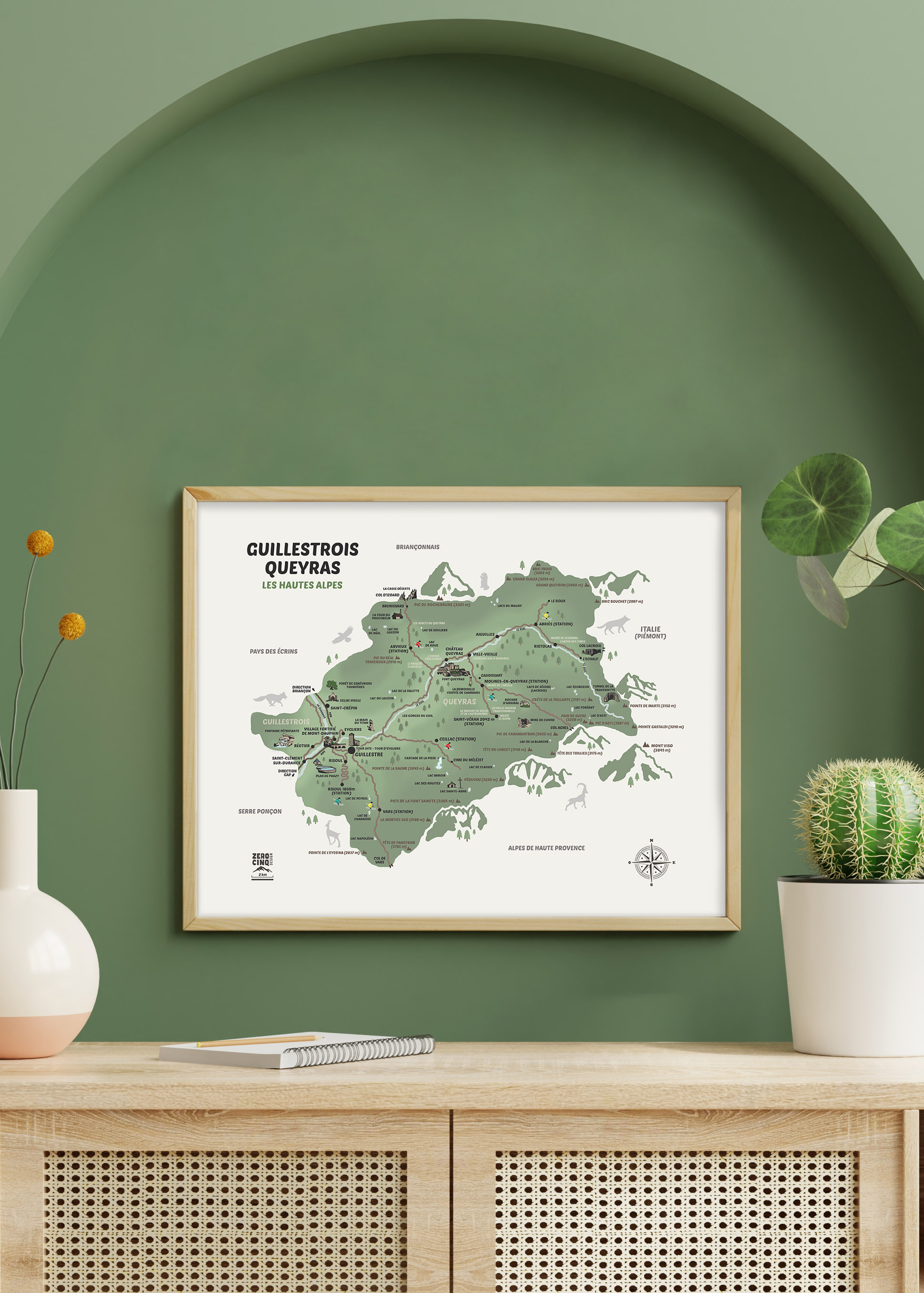 LA CARTE DU GUILLESTROIS QUEYRAS 