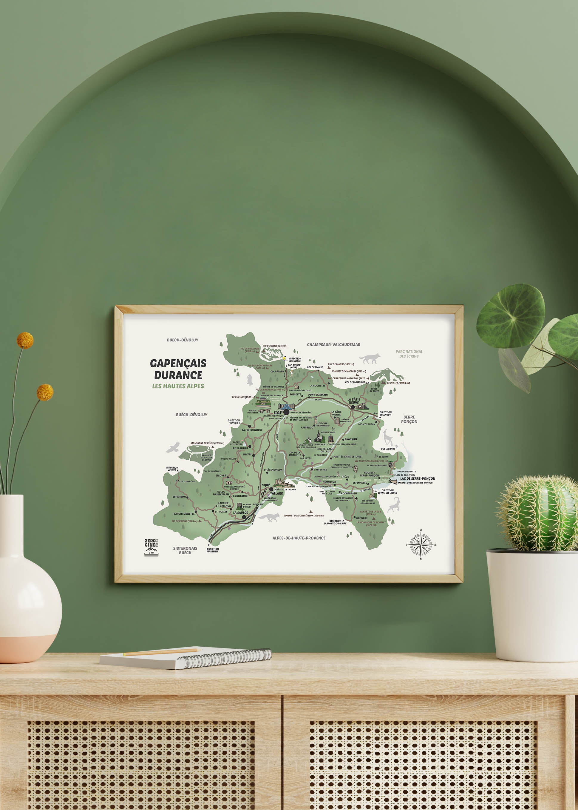 LA CARTE DU GAPENÇAIS DURANCE