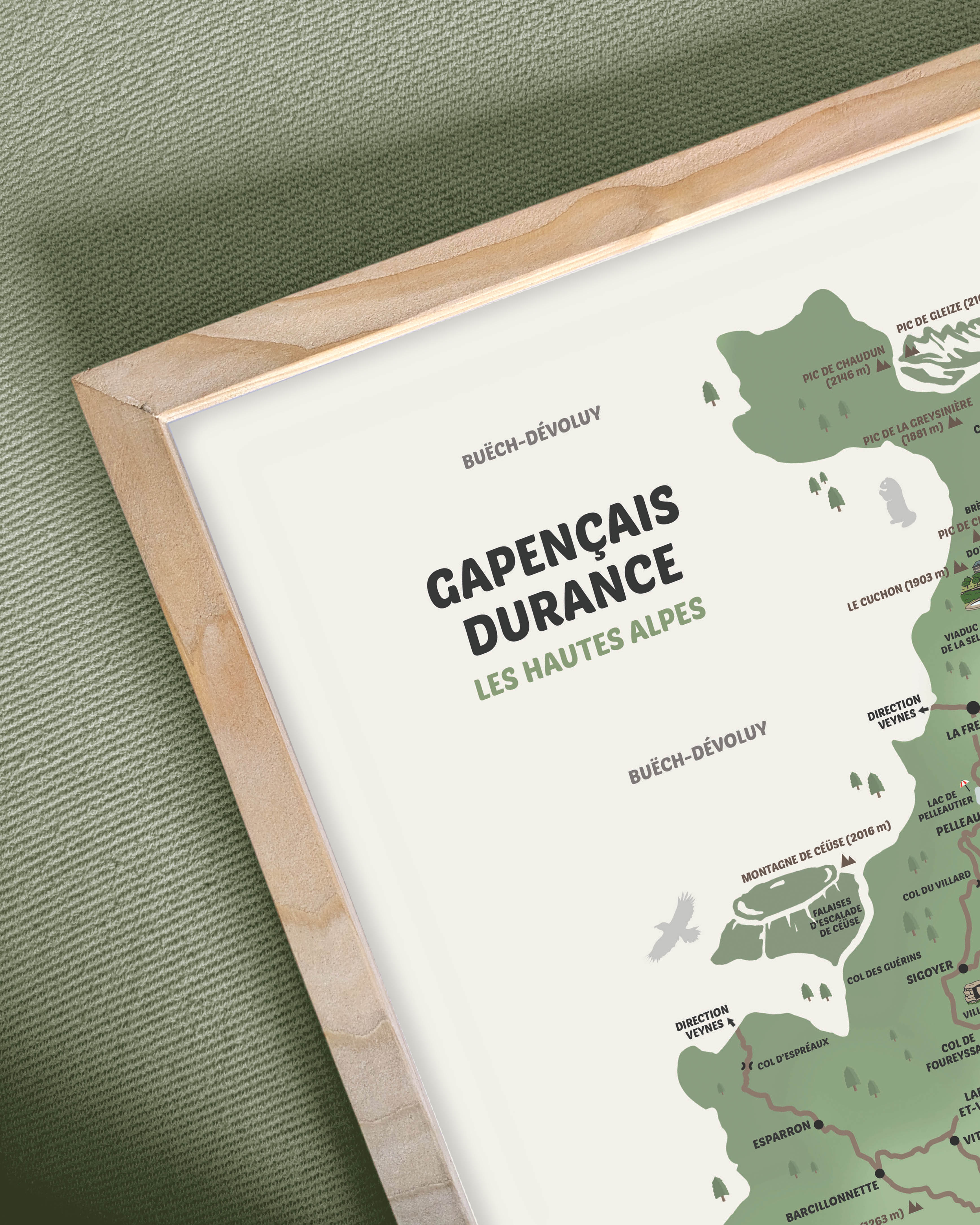 LA CARTE DU GAPENÇAIS DURANCE