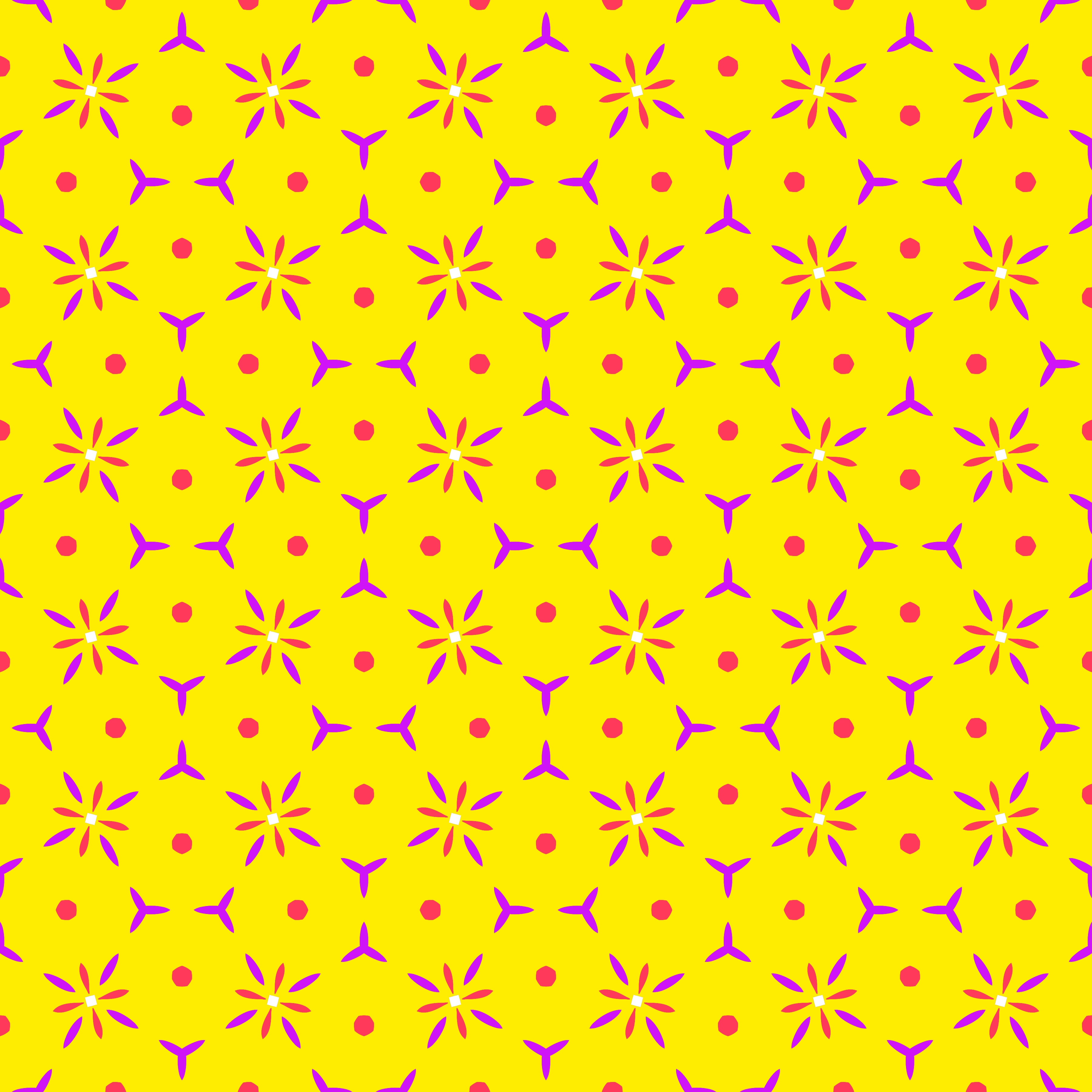Yellow Repeat Pattern