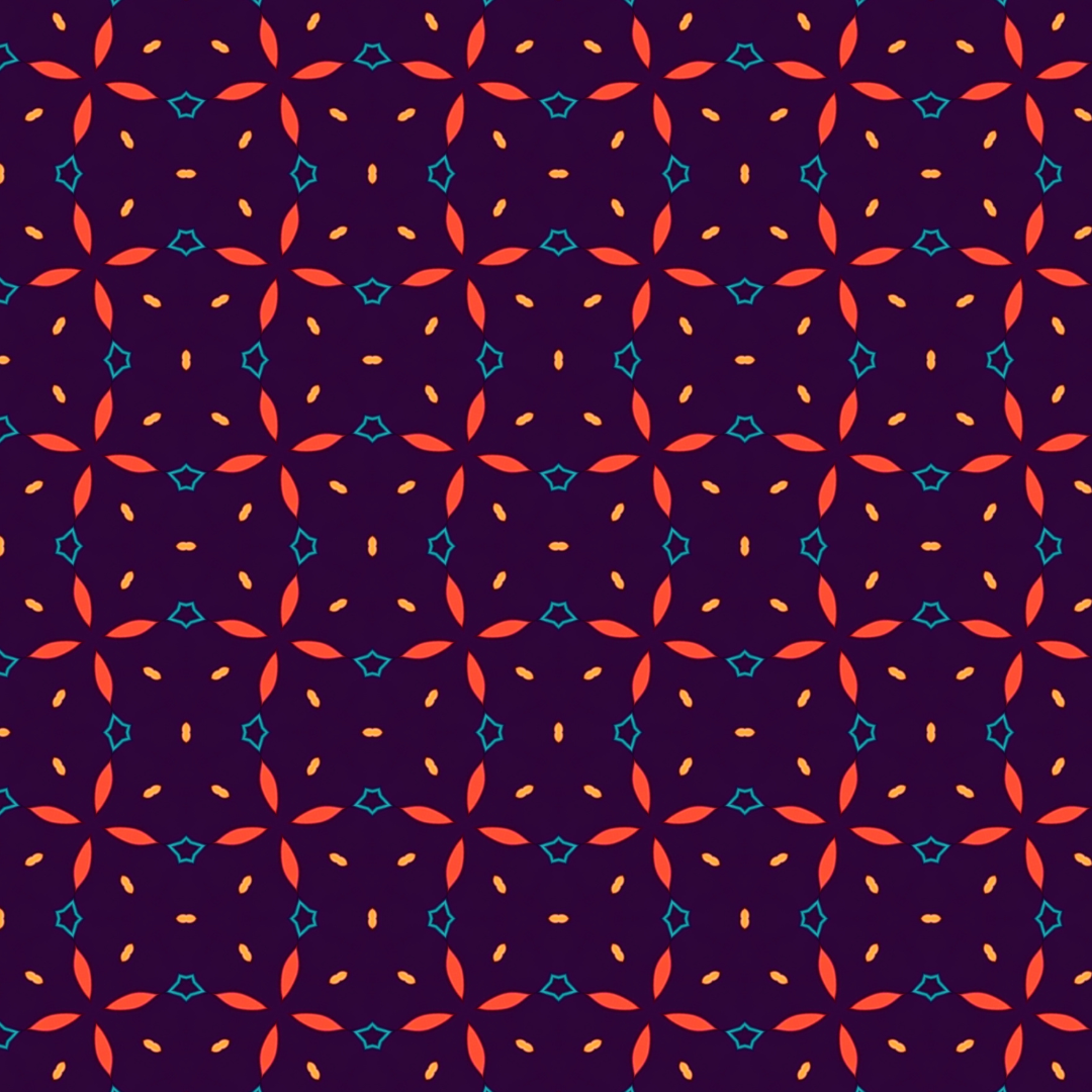 Sparkle Shapes Seamless Repeat Pattern
