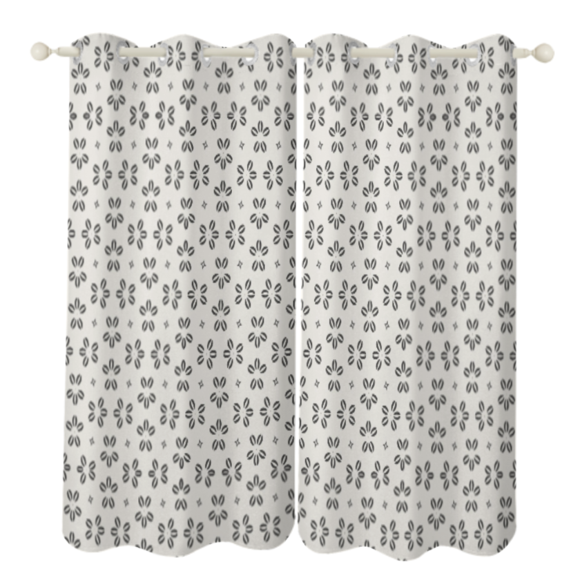 Minimalistic Floral Repeat Pattern