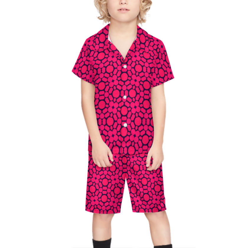 Pink Abstract Repeat Pattern