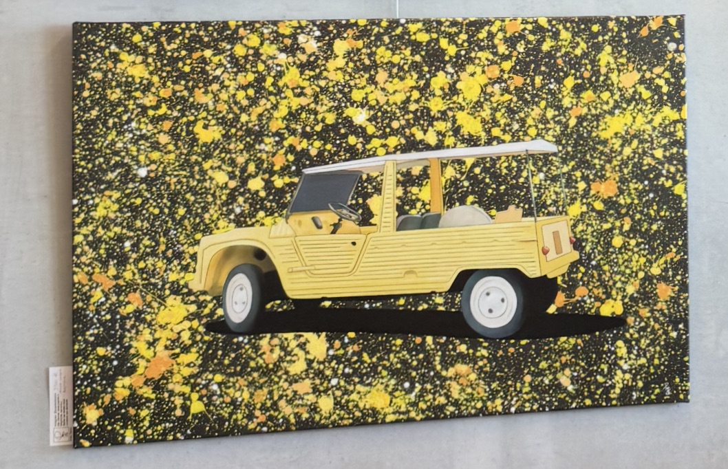 Mehari Jaune dripping