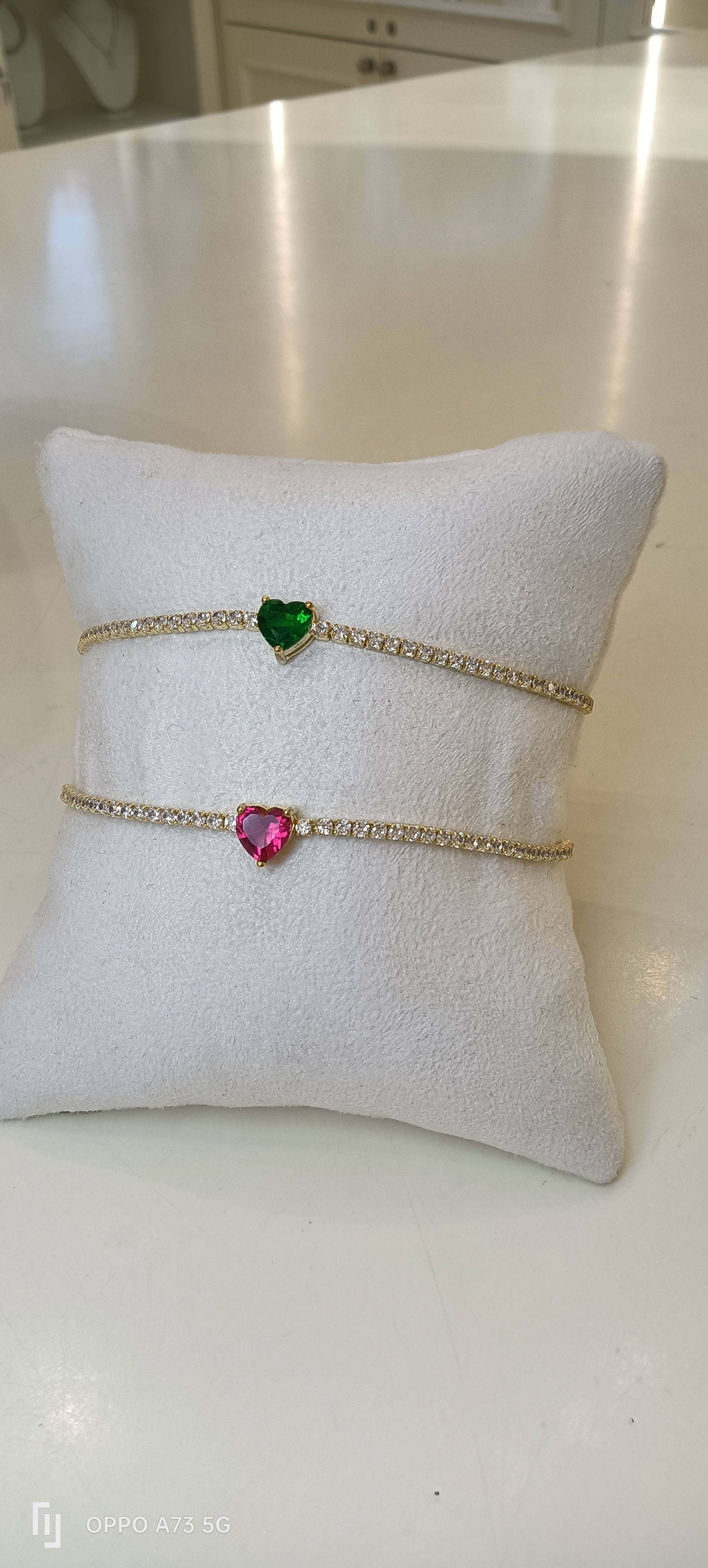 Bracciale tennis Cuore