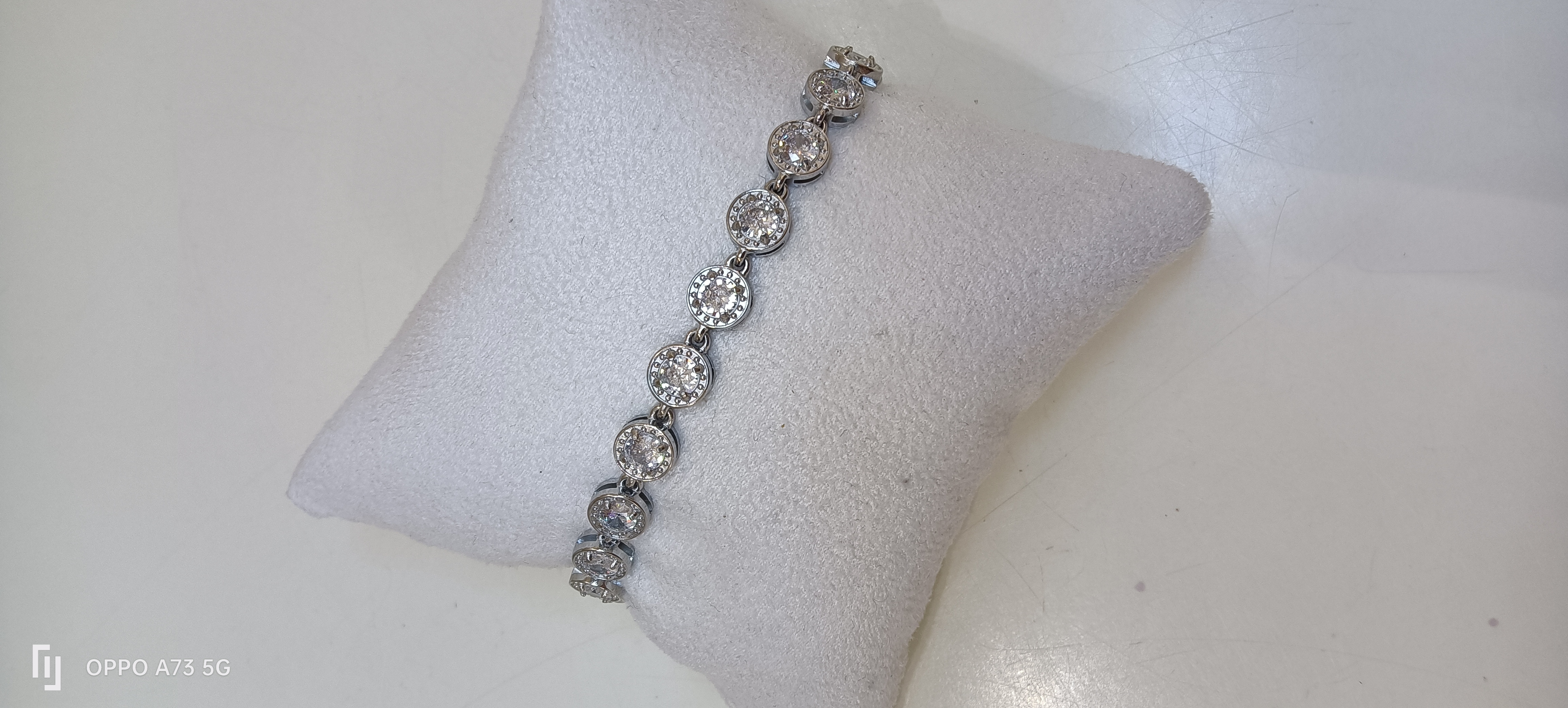 Bracciale tennis tondo