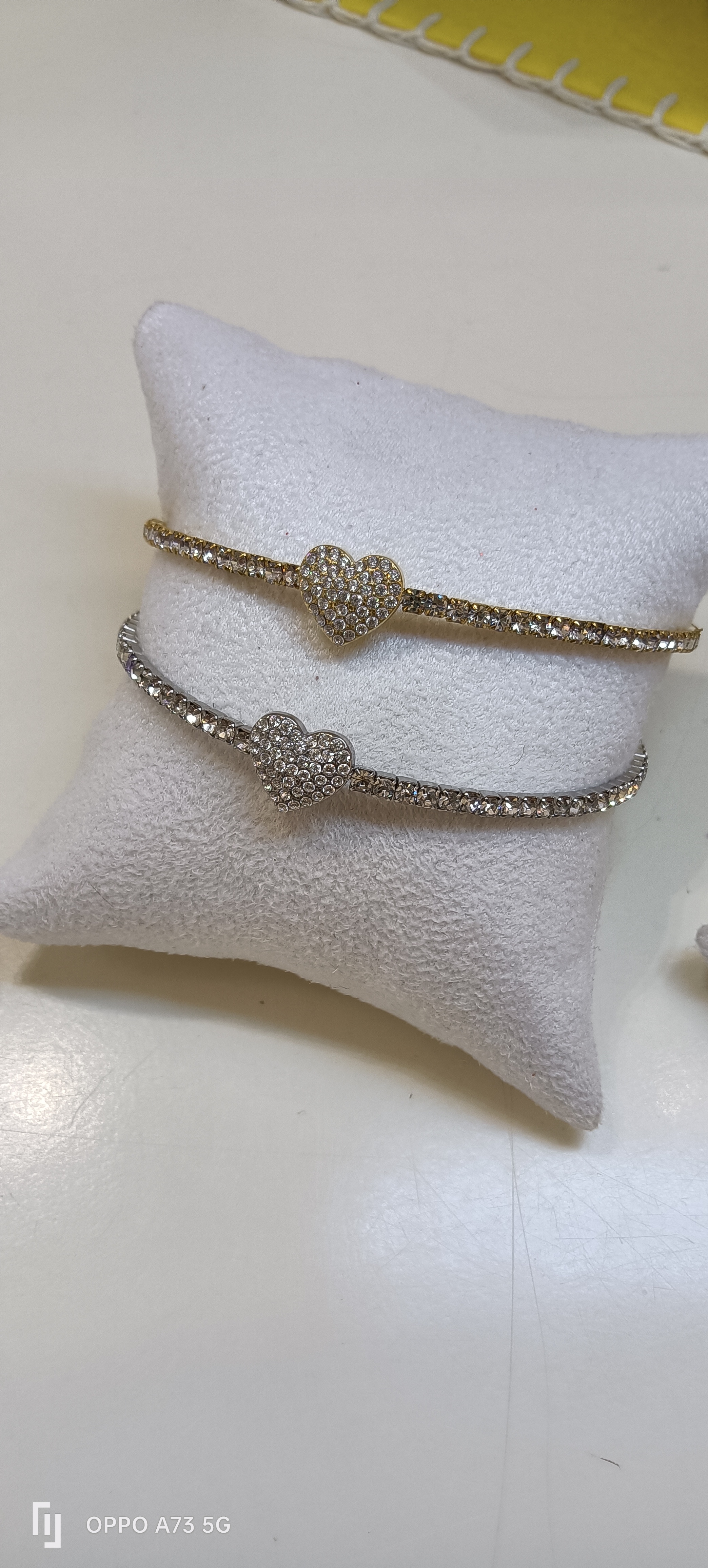 Bracciale Cuore semirigido