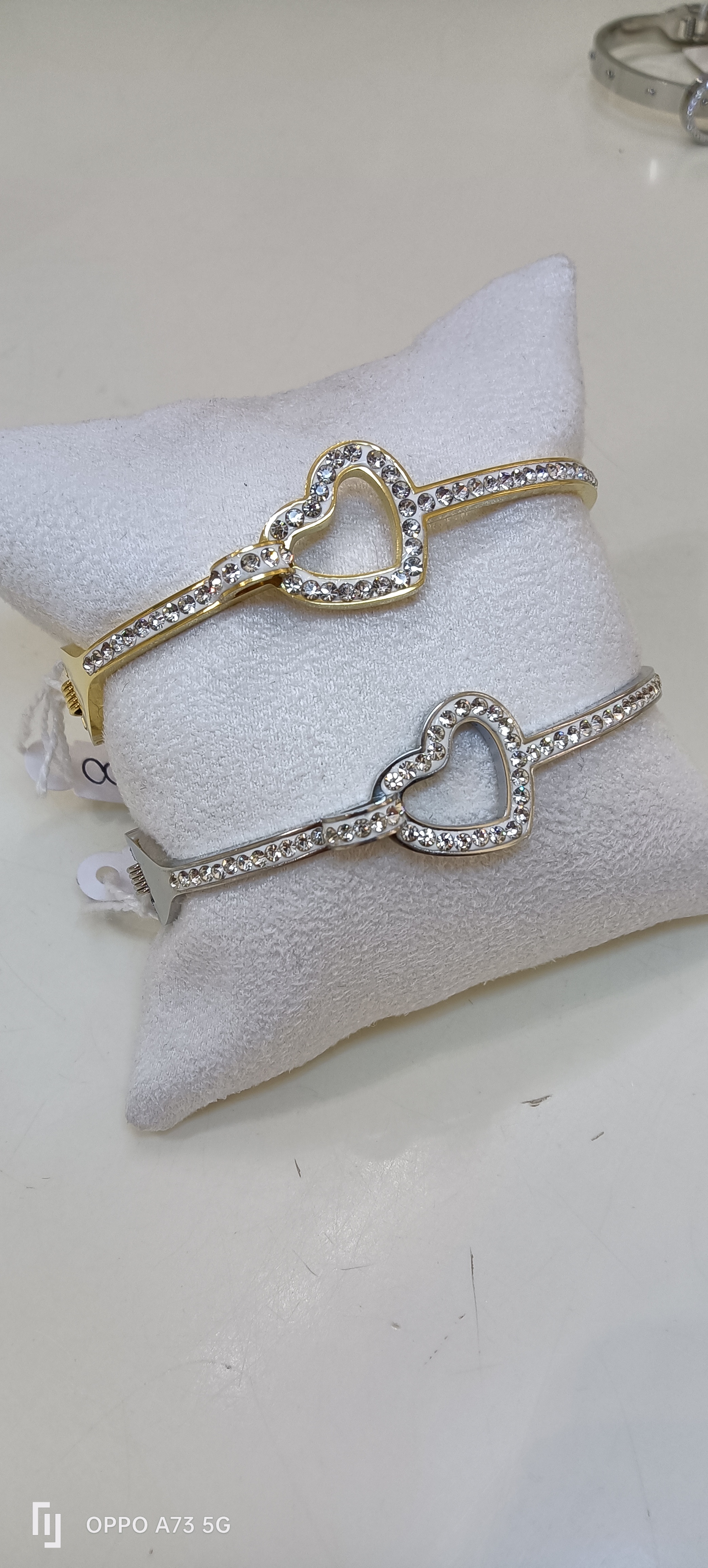 Bracciale rigido Cuore