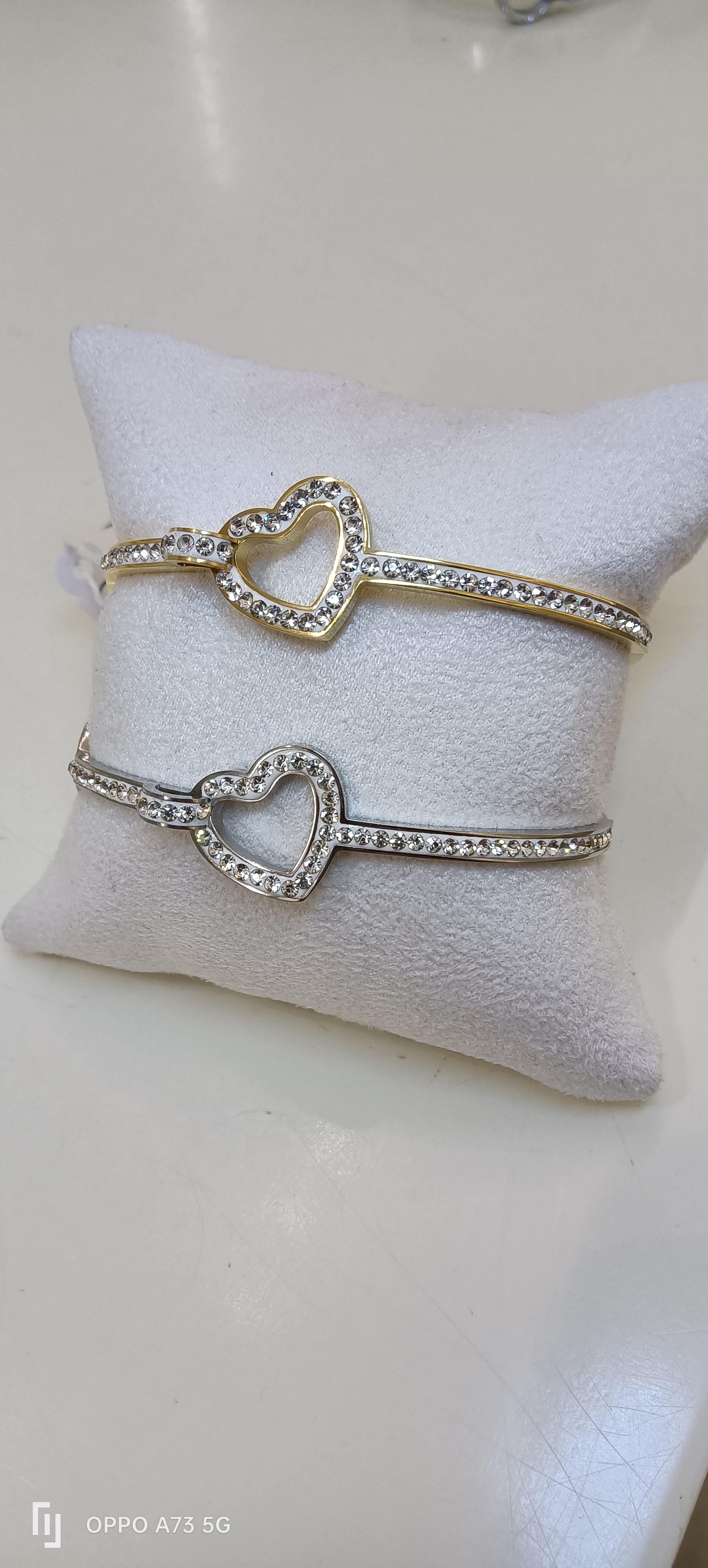 Bracciale rigido Cuore