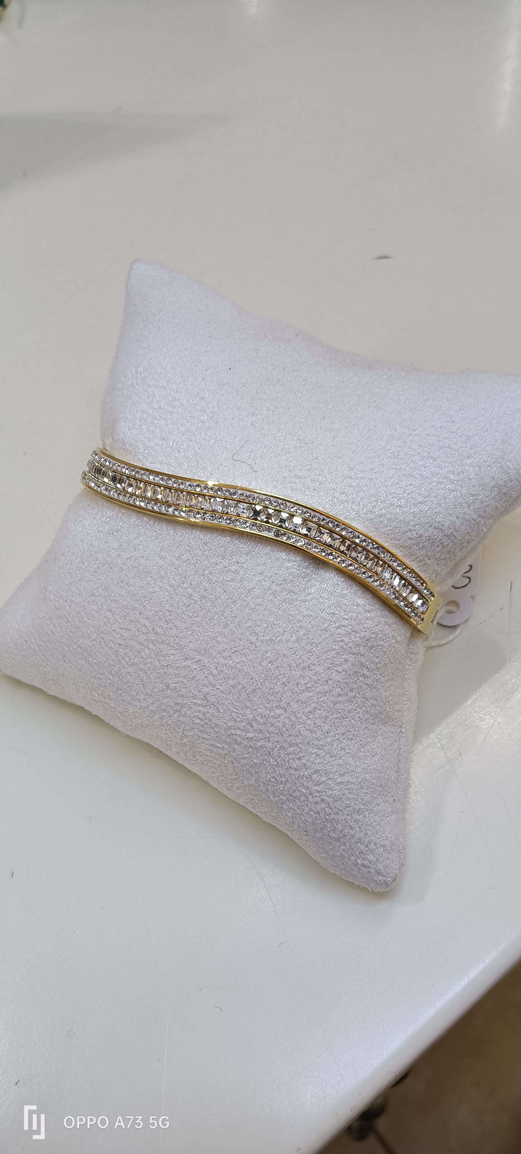 Bracciale rigido Wave