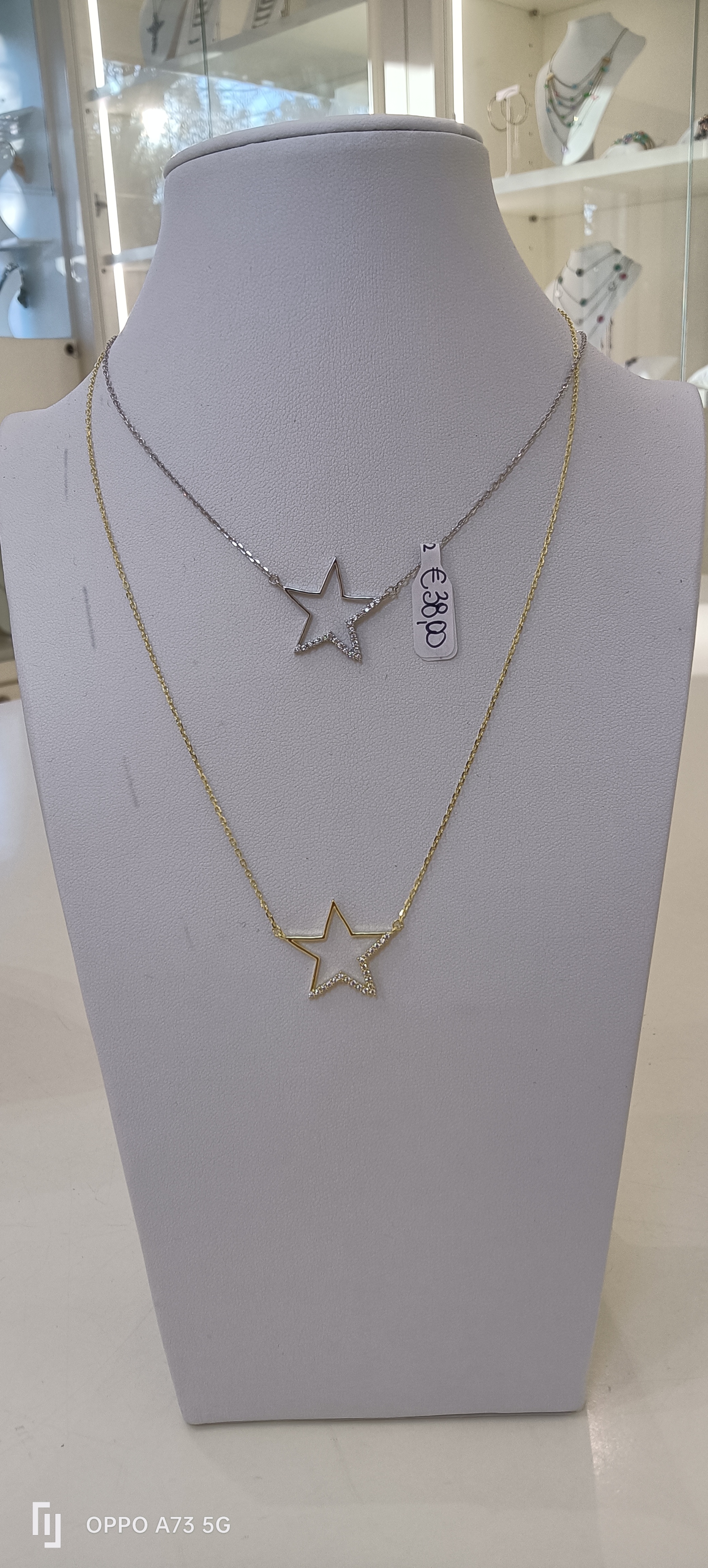 Collier Stella con zirconi