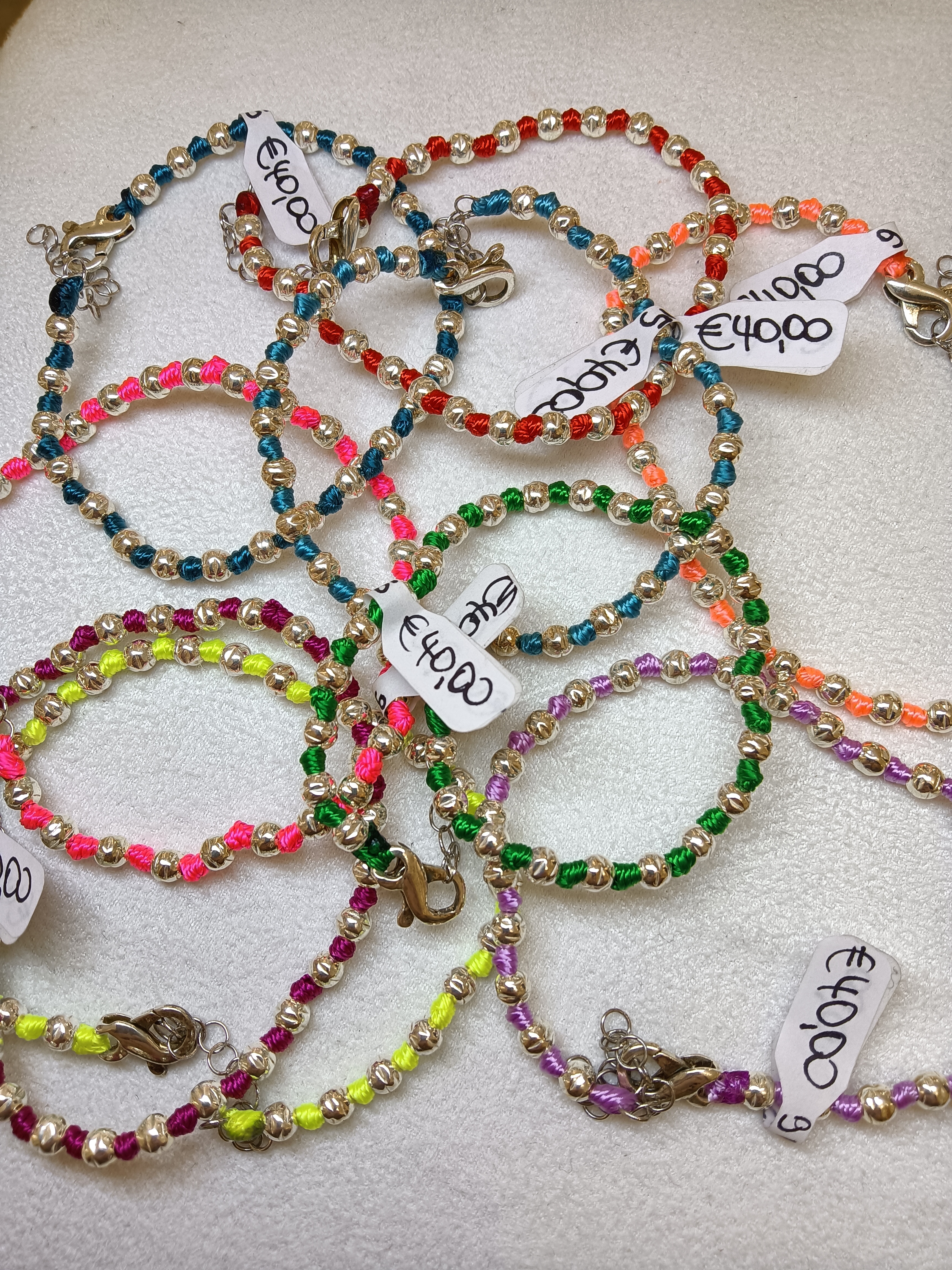 Bracciale argento pepite 