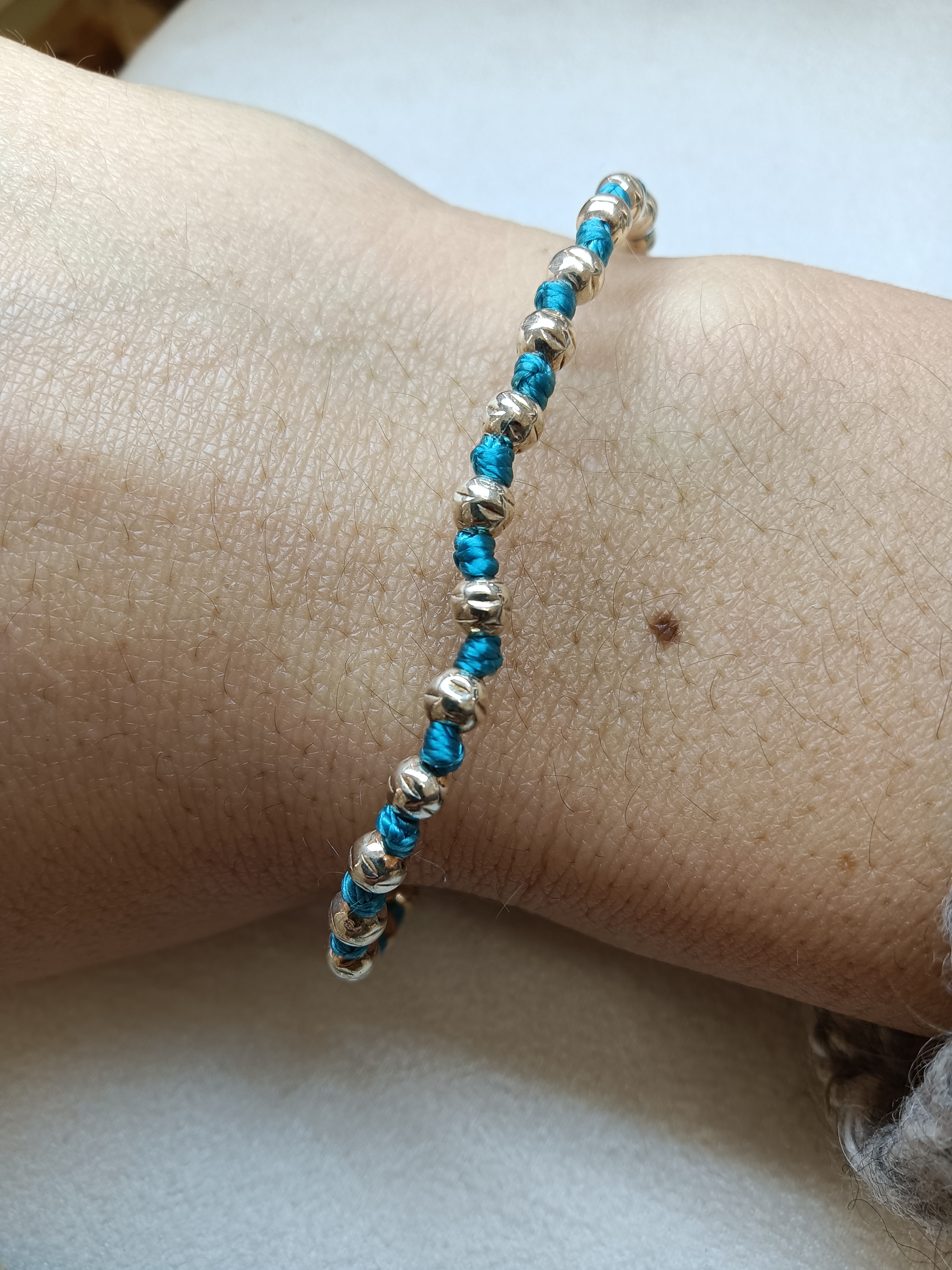 Bracciale argento pepite 