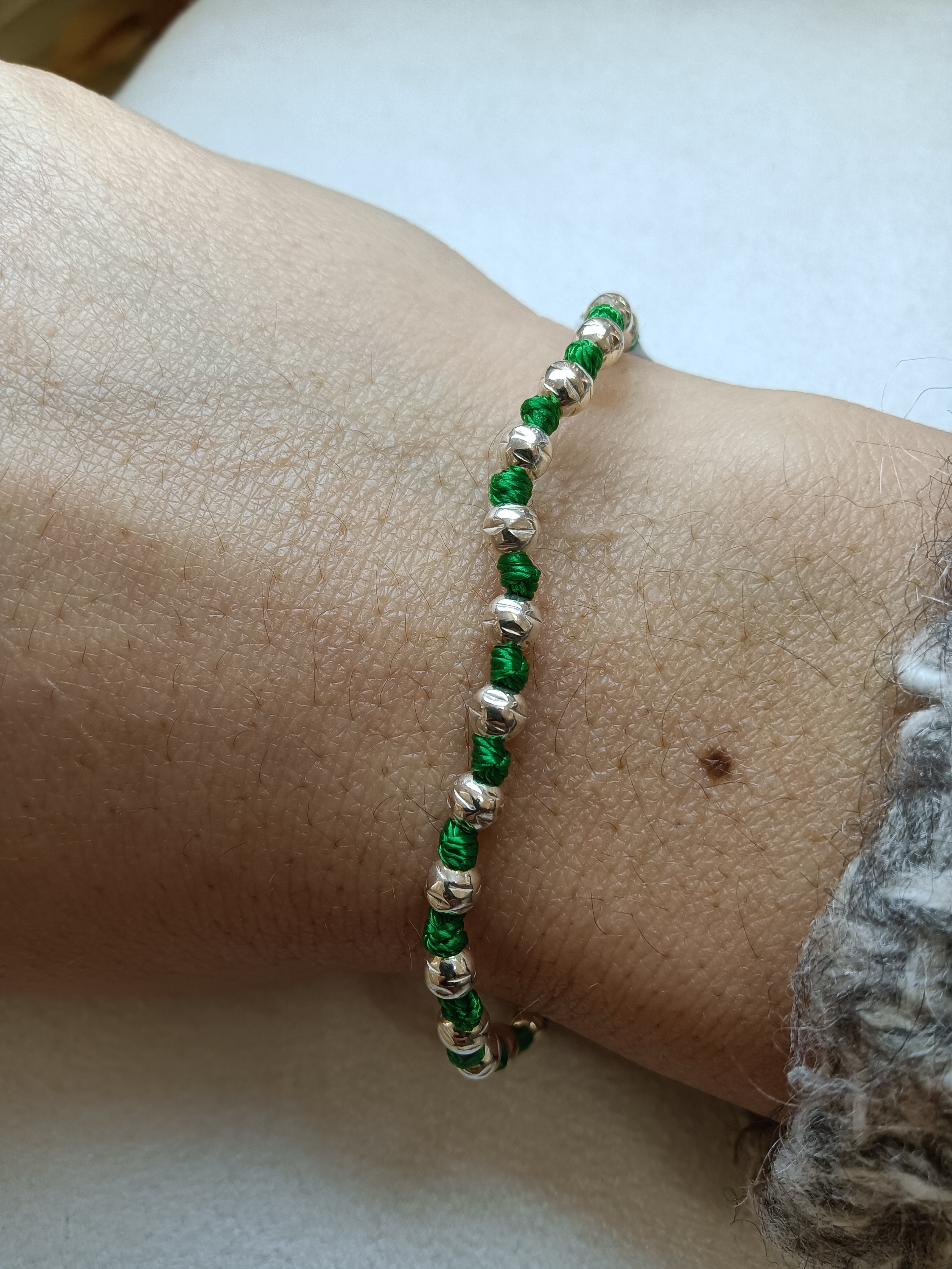 Bracciale argento pepite 