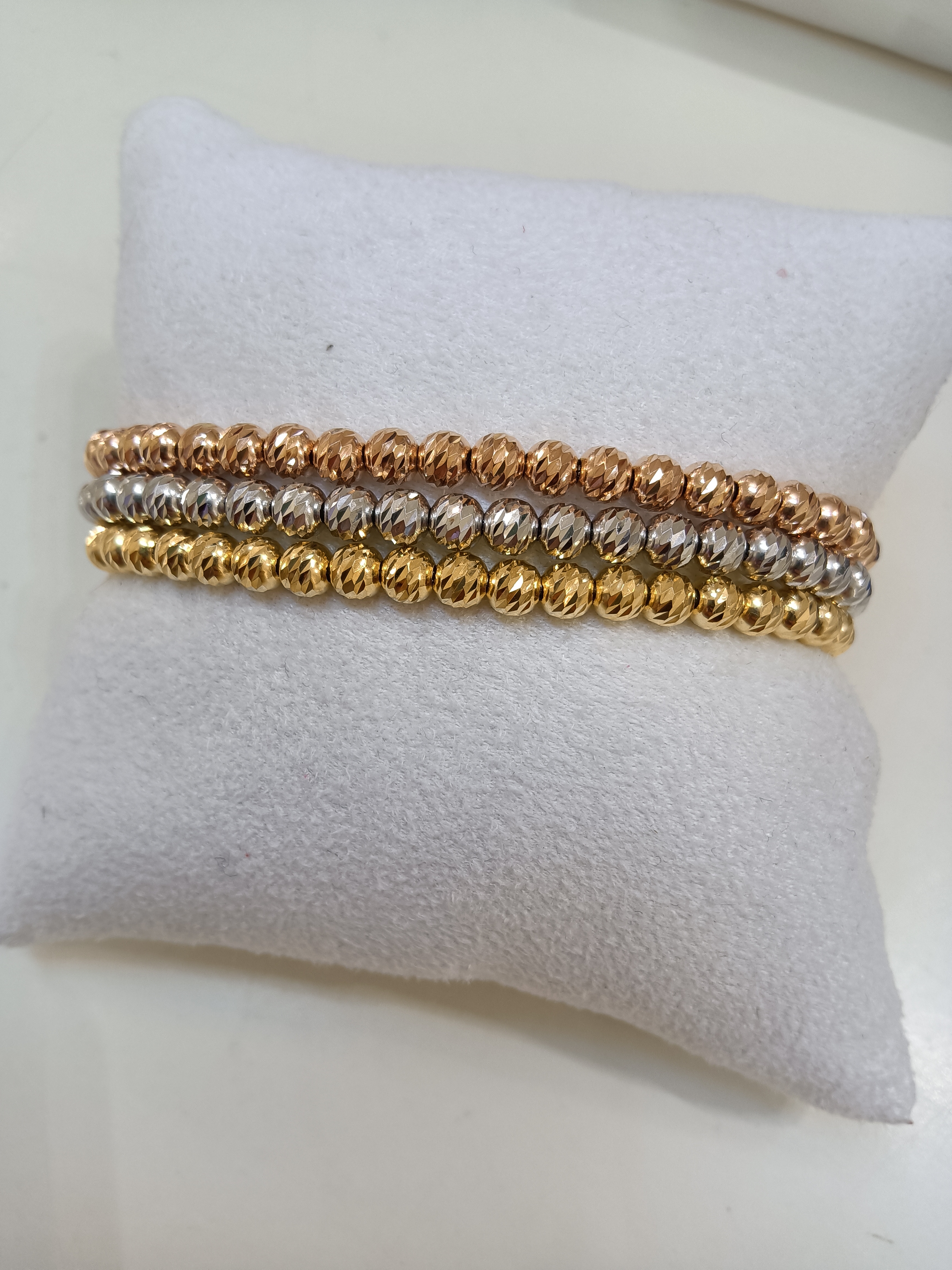 Bracciale sfera diamantata grande