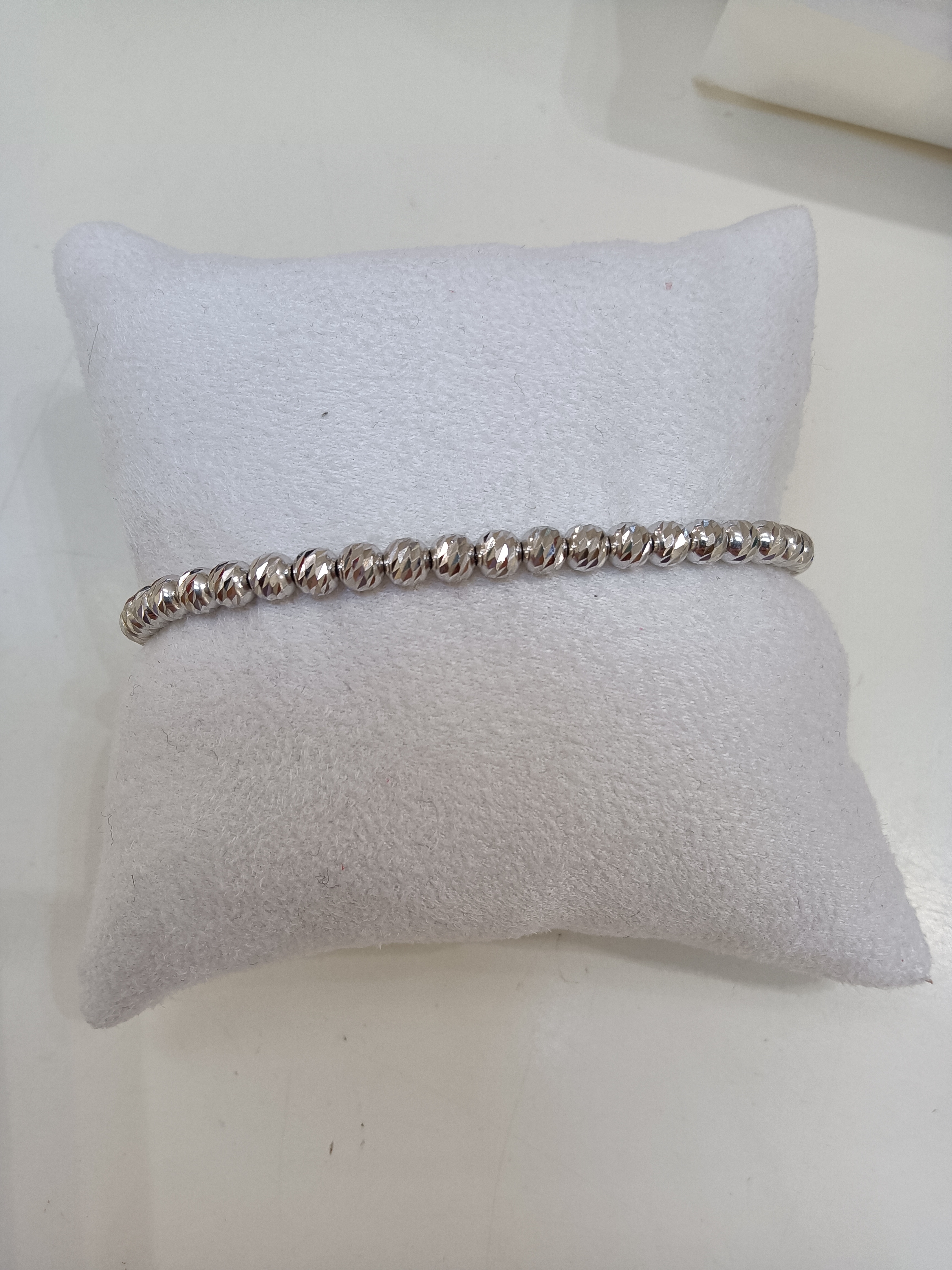Bracciale sfera diamantata grande