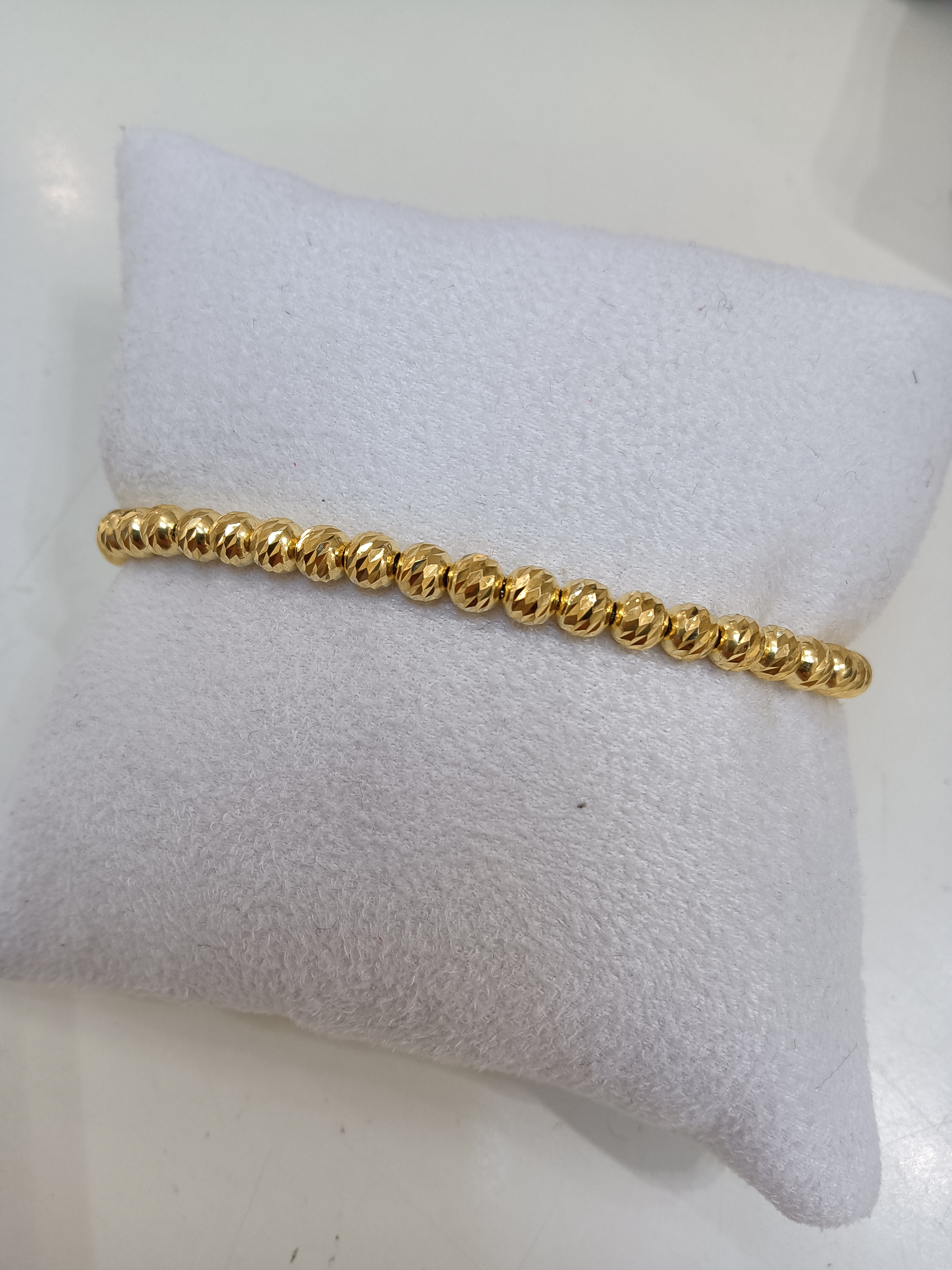 Bracciale sfera diamantata grande