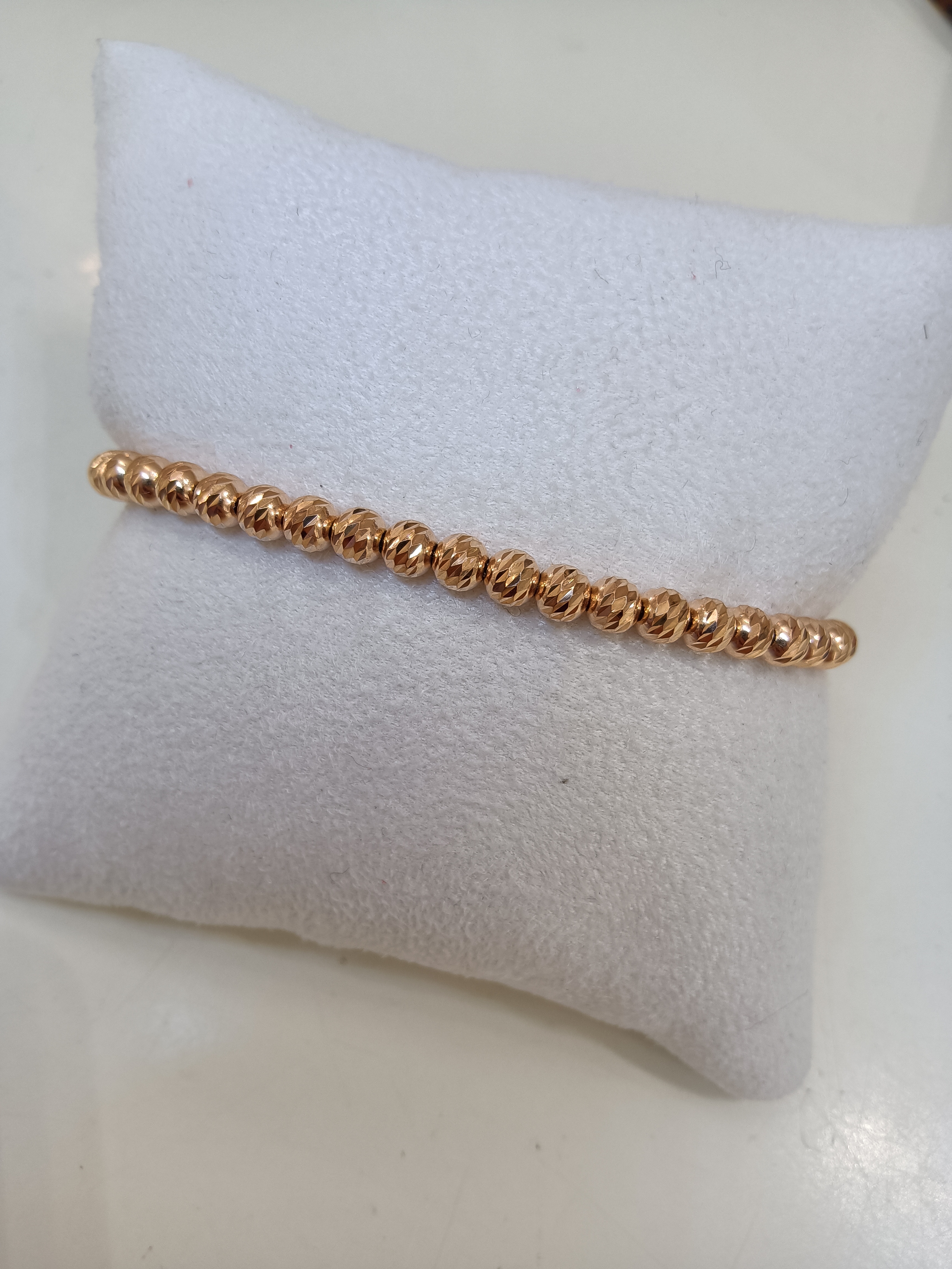 Bracciale sfera diamantata grande