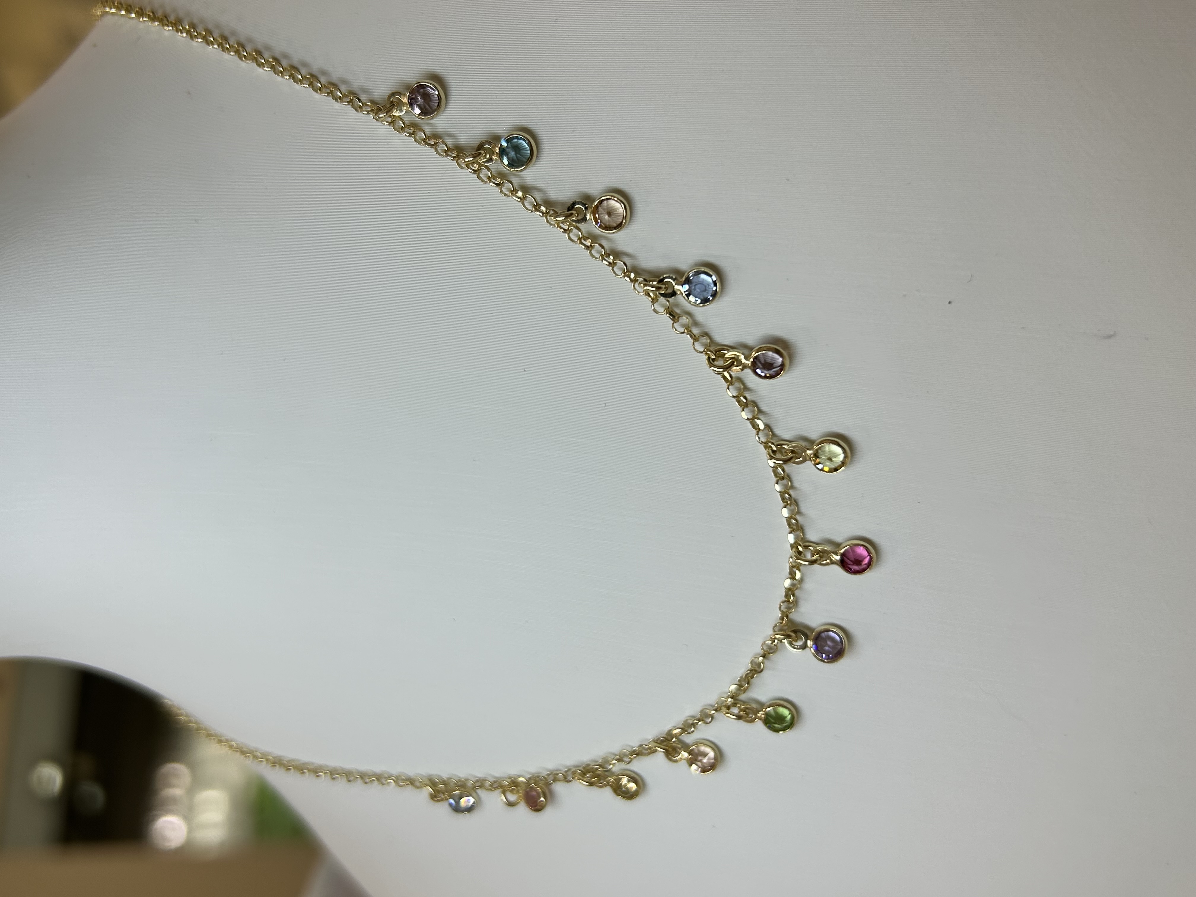 Girocollo multicolor 