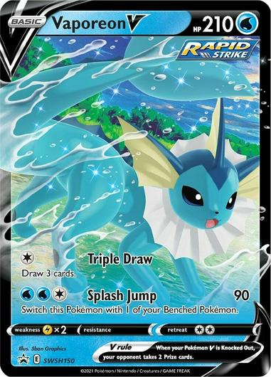 Vaporeon V #SWSH150  Pokemon Promo