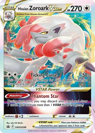 Hisuian Zoroark VSTAR #SWSH298 Pokemon Promo