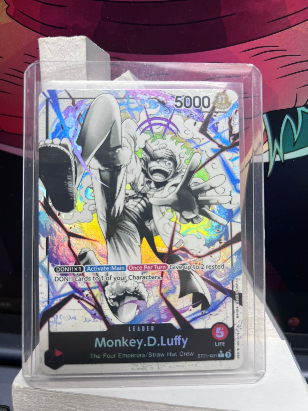 Tarjeta de Colección de Monkey.D.Luffy