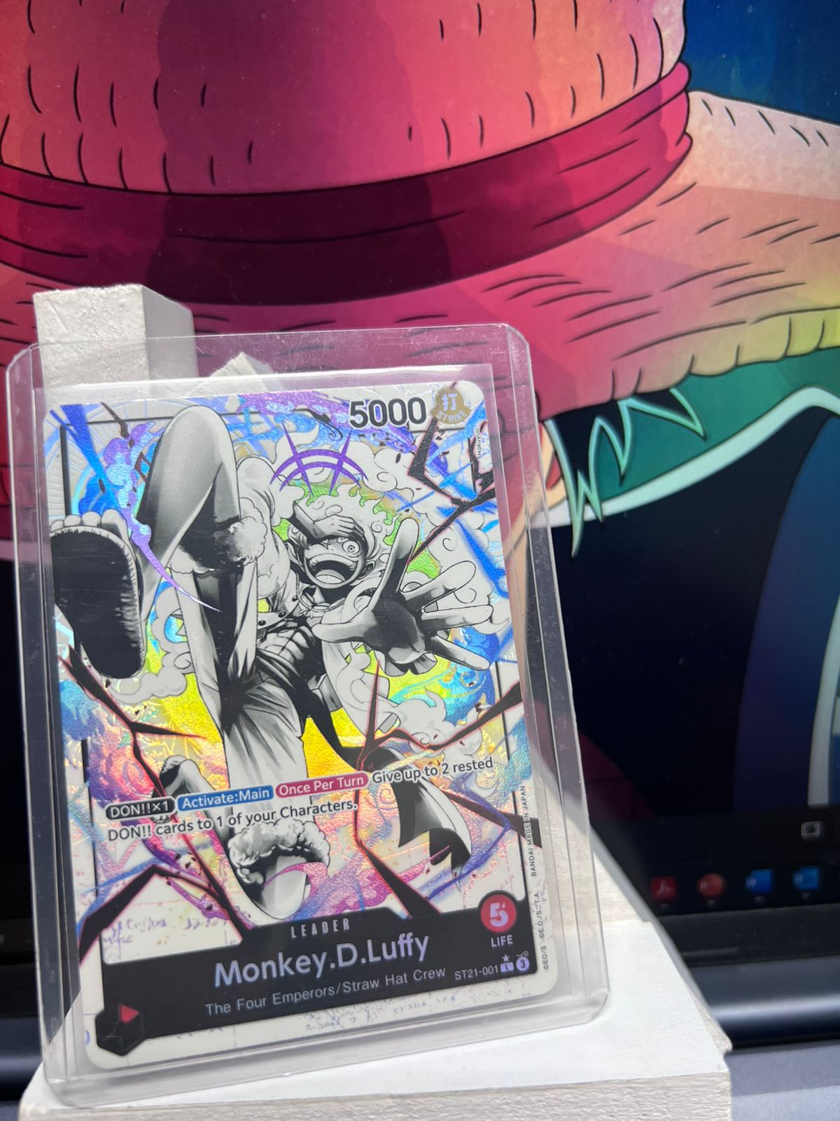 Tarjeta de Colección de Monkey.D.Luffy