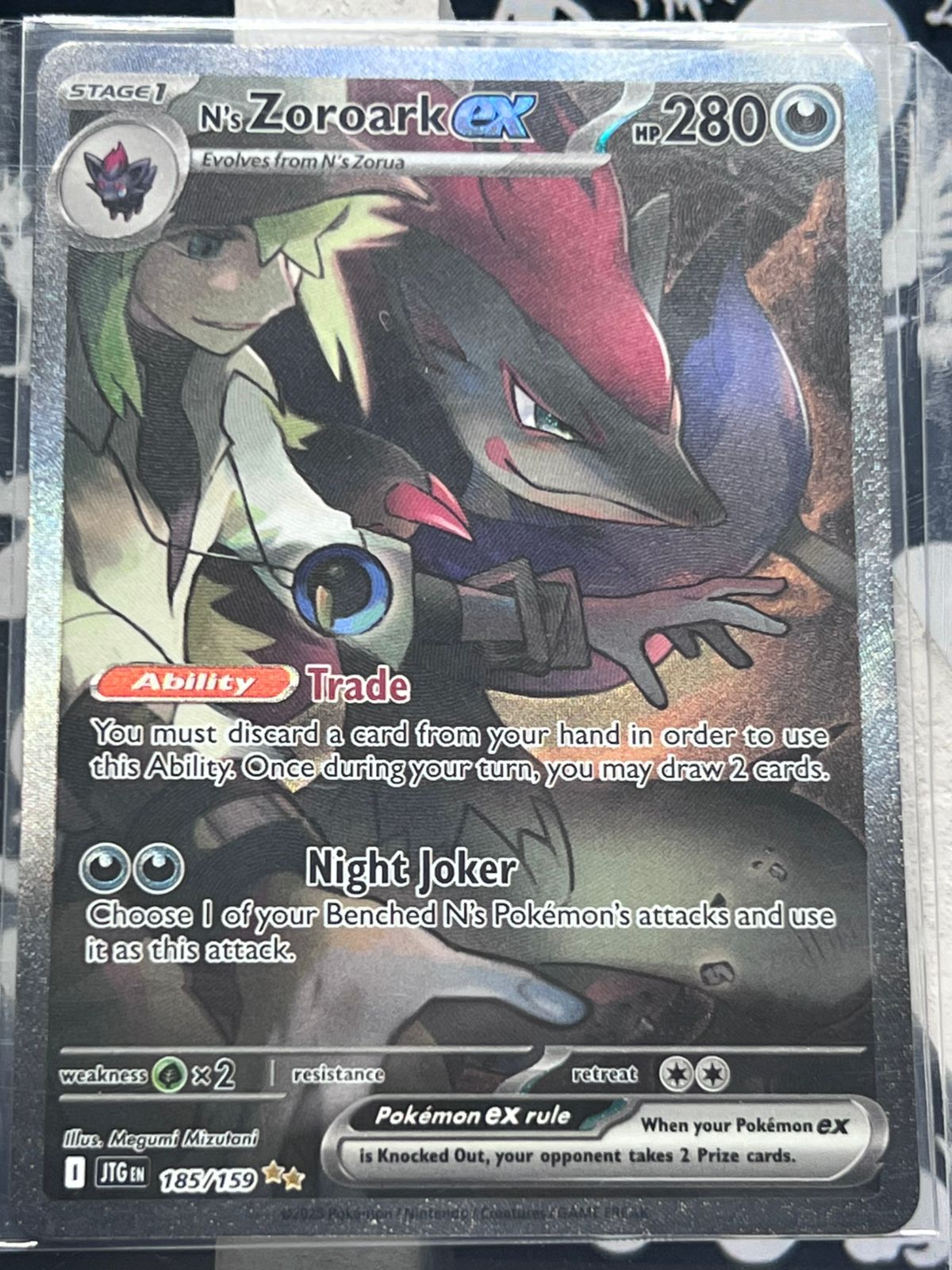 Zoroark EX 185/159 Journey Together